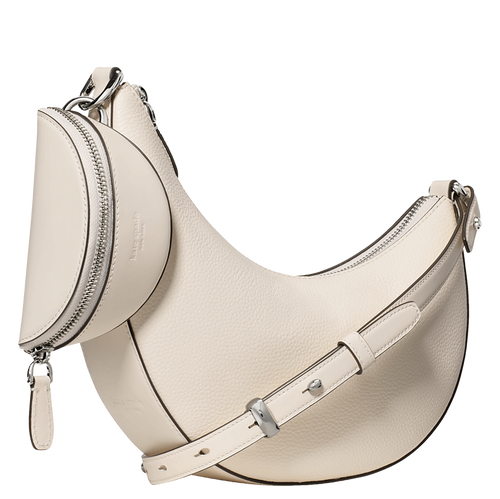 حقيبة ديو كروس بودي من الجلد المُحبب بحزام مزين