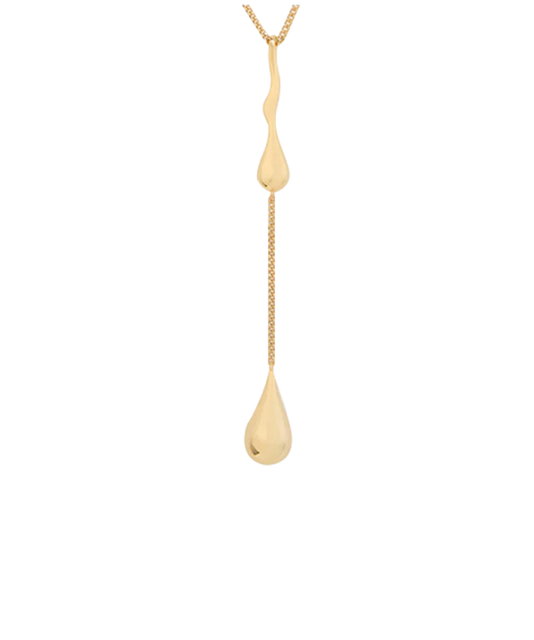 Molten Lariat Necklace