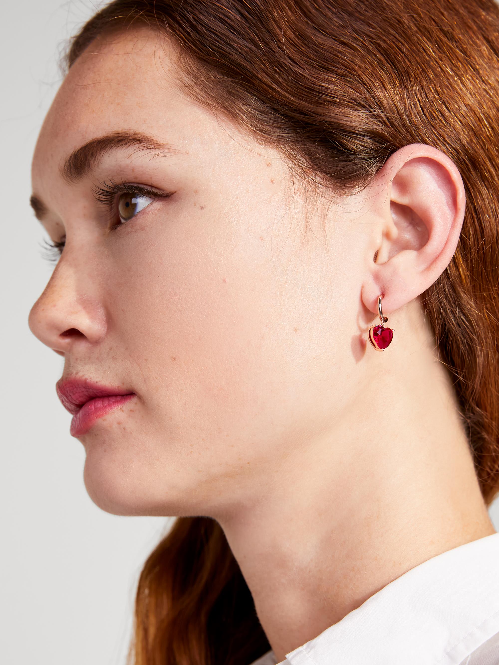 Swarovski Ortyx stud earrings Pyramid cut, Yellow, Gold-tone