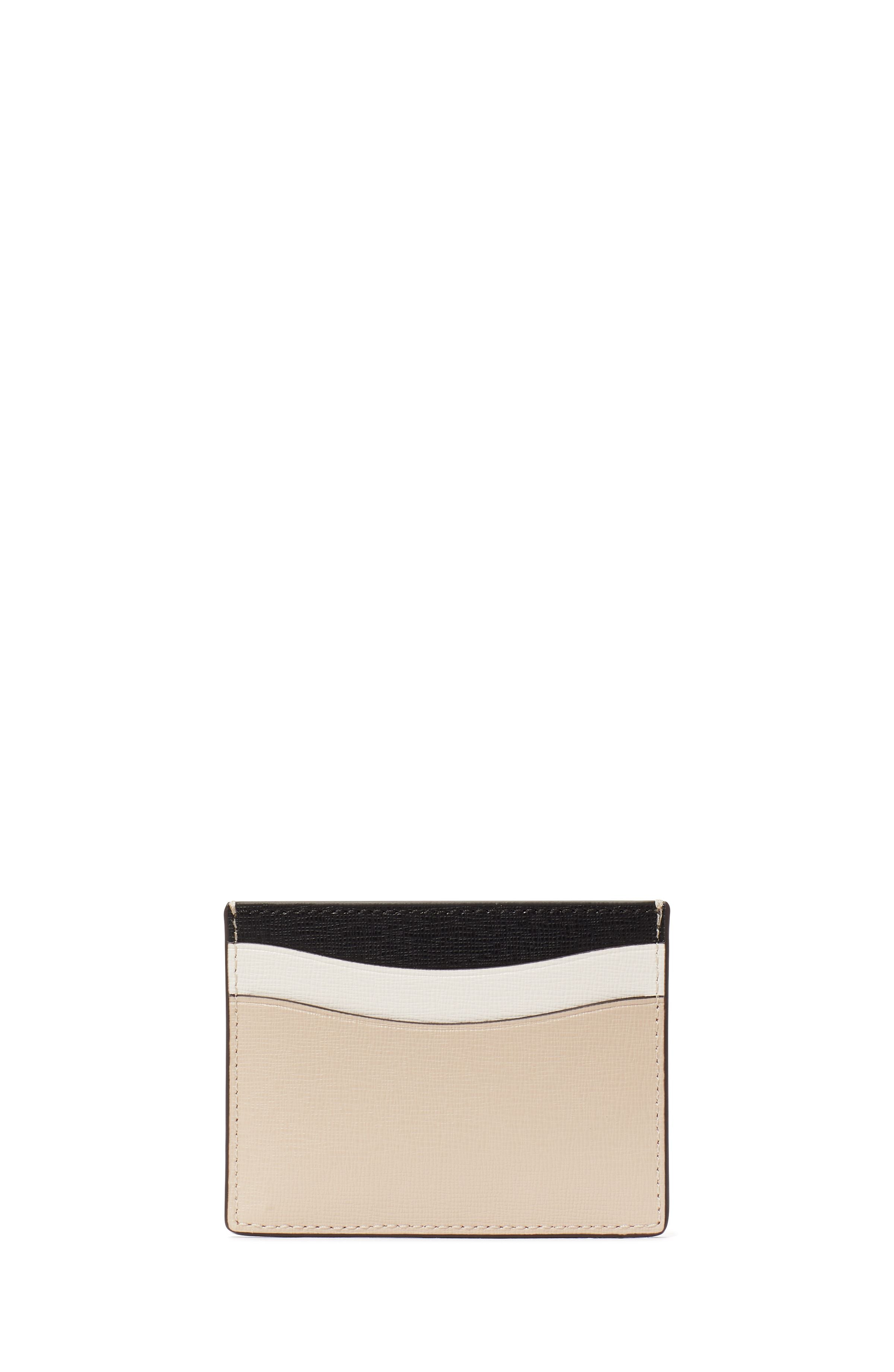 k8967_Morgan Colorblocked Cardholder_Earthenware Black Mu