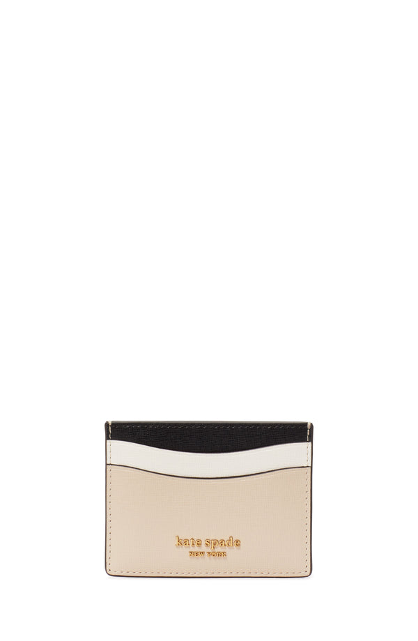 k8967_Morgan Colorblocked Cardholder_Earthenware Black Mu