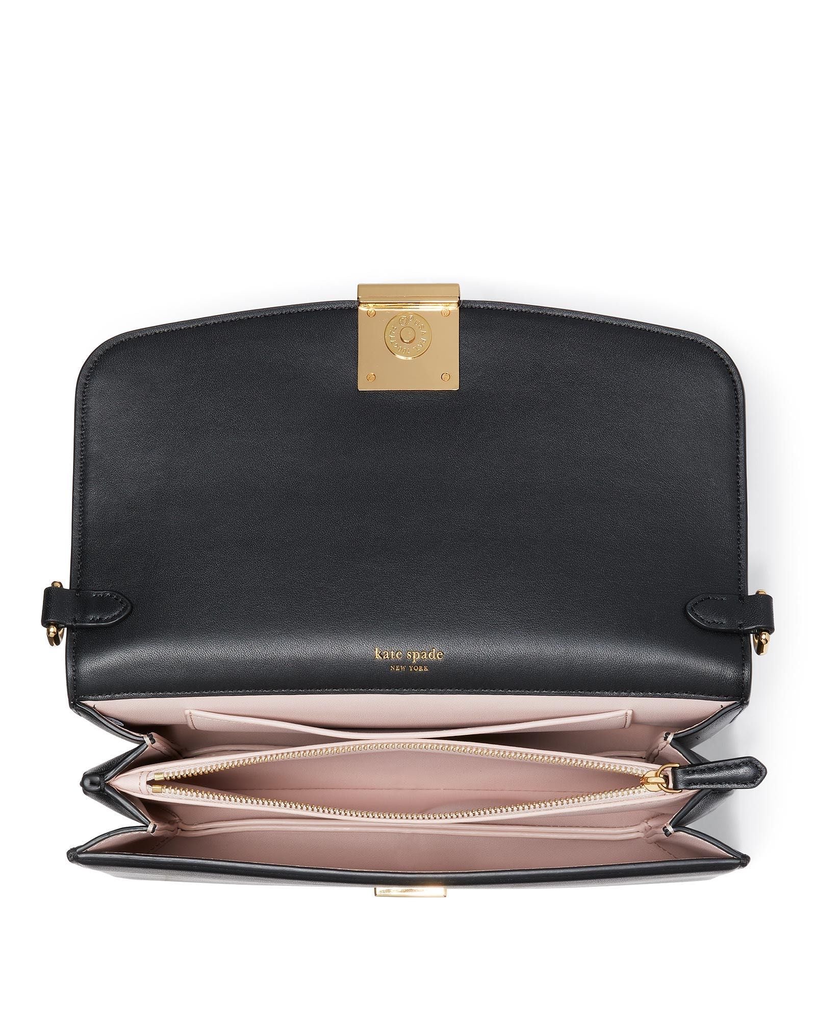 kc922_Dakota Medium Convertible Shoulder Bag_Black