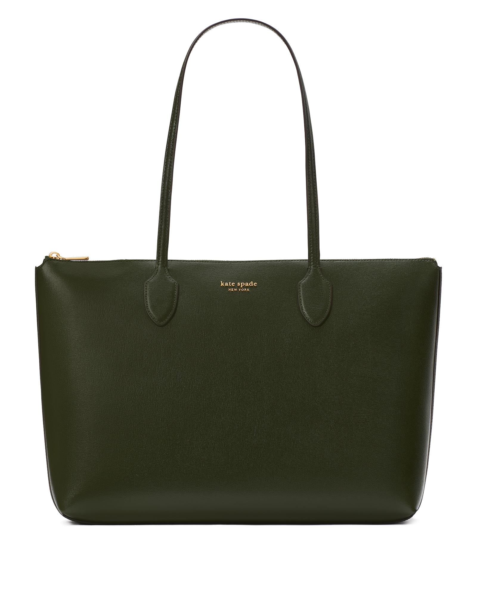 bleecker large zip-top tote