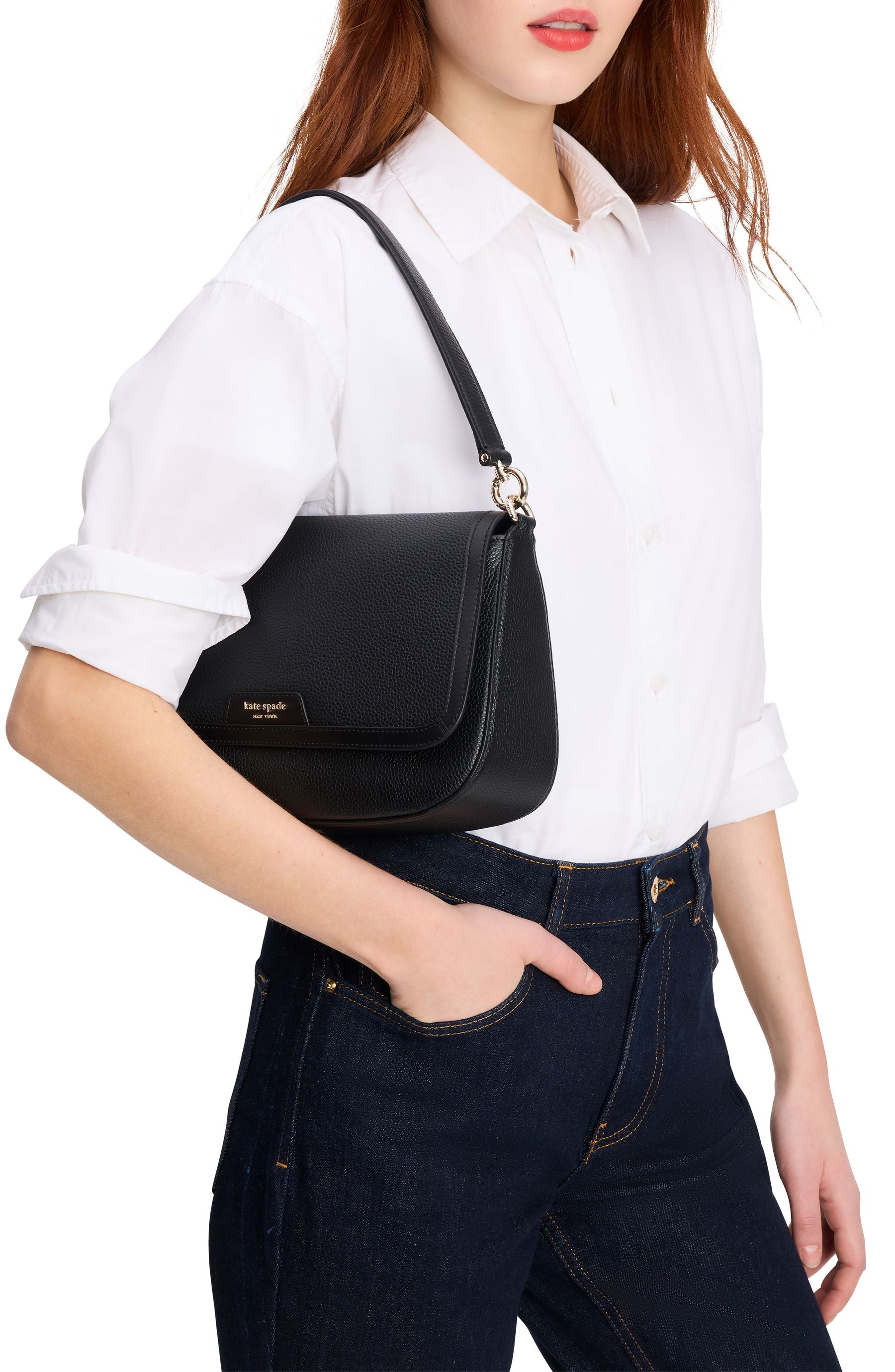Hudson Flap Shoulder Bag