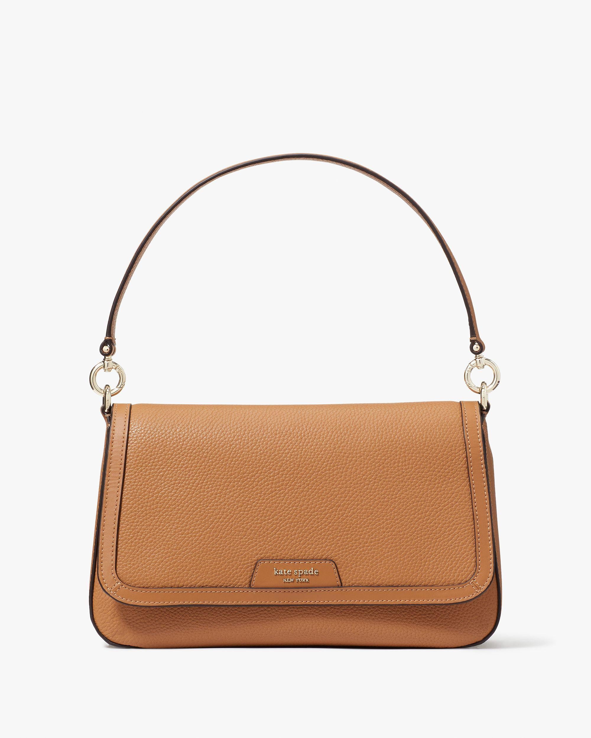 hudson flap shoulder bag