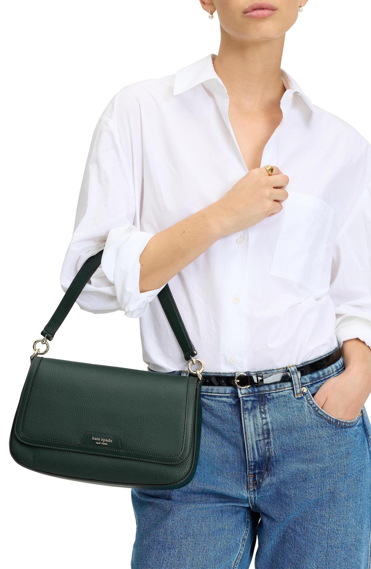 Hudson Flap Shoulder Bag