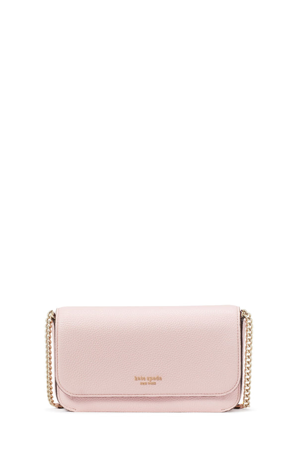 kf933_Ava Flap Chain Wallet_Crepe Pink