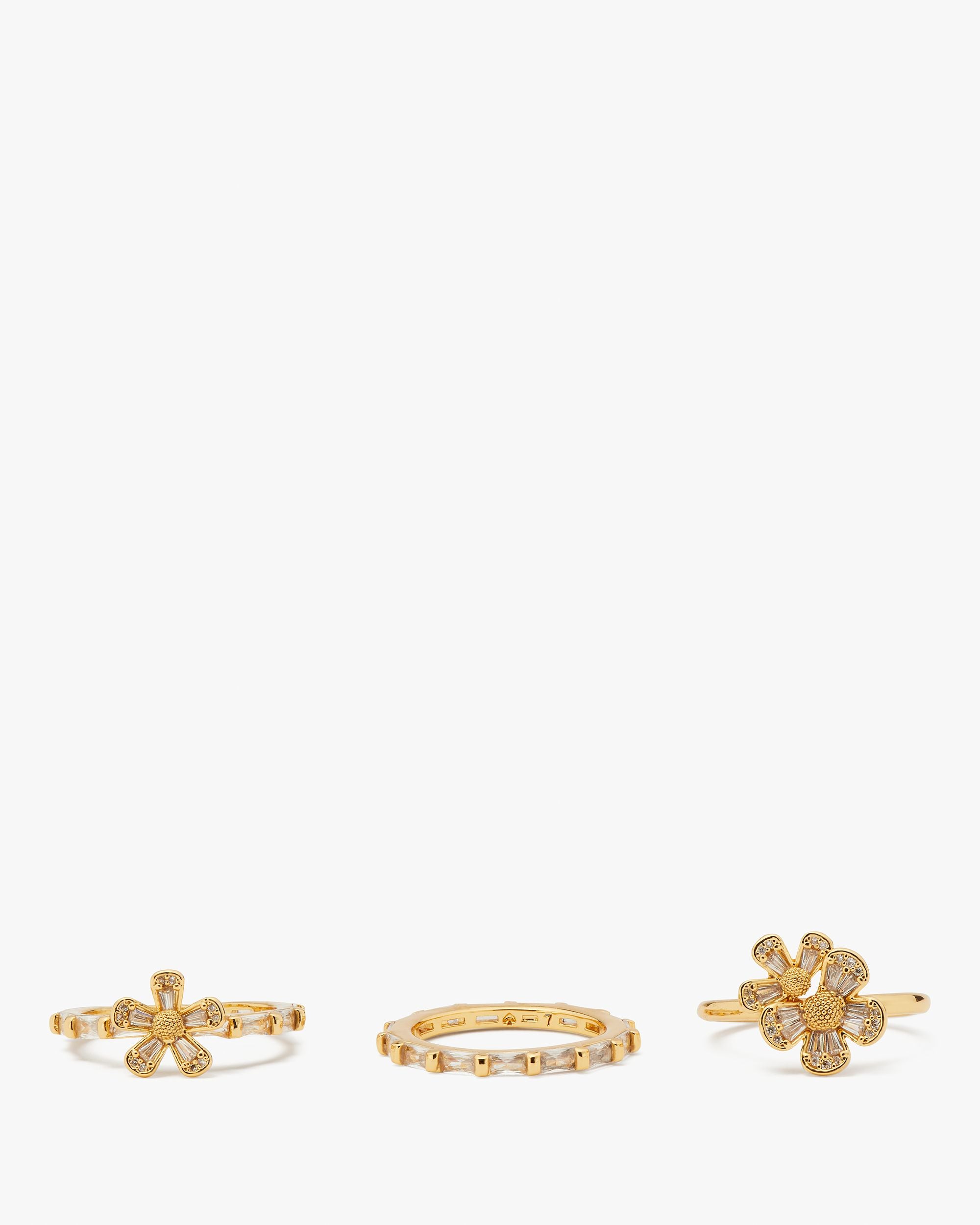 fleurette ring set