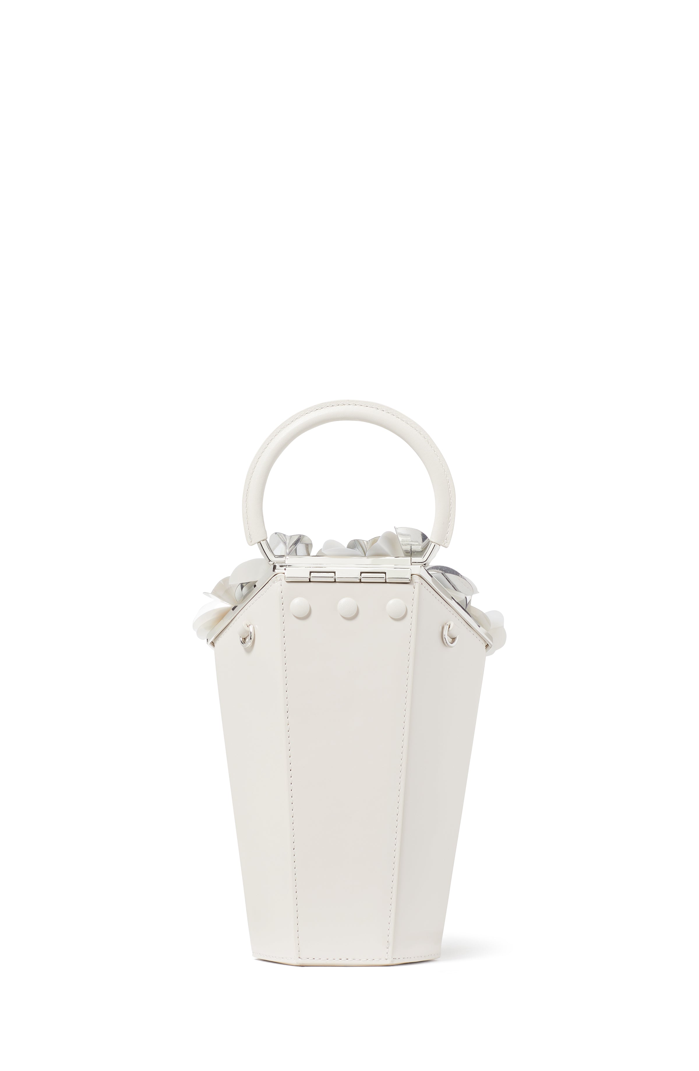 KG863_In Bloom Bouquet Embellished 3D Vase Top-Handle_Cream Multi