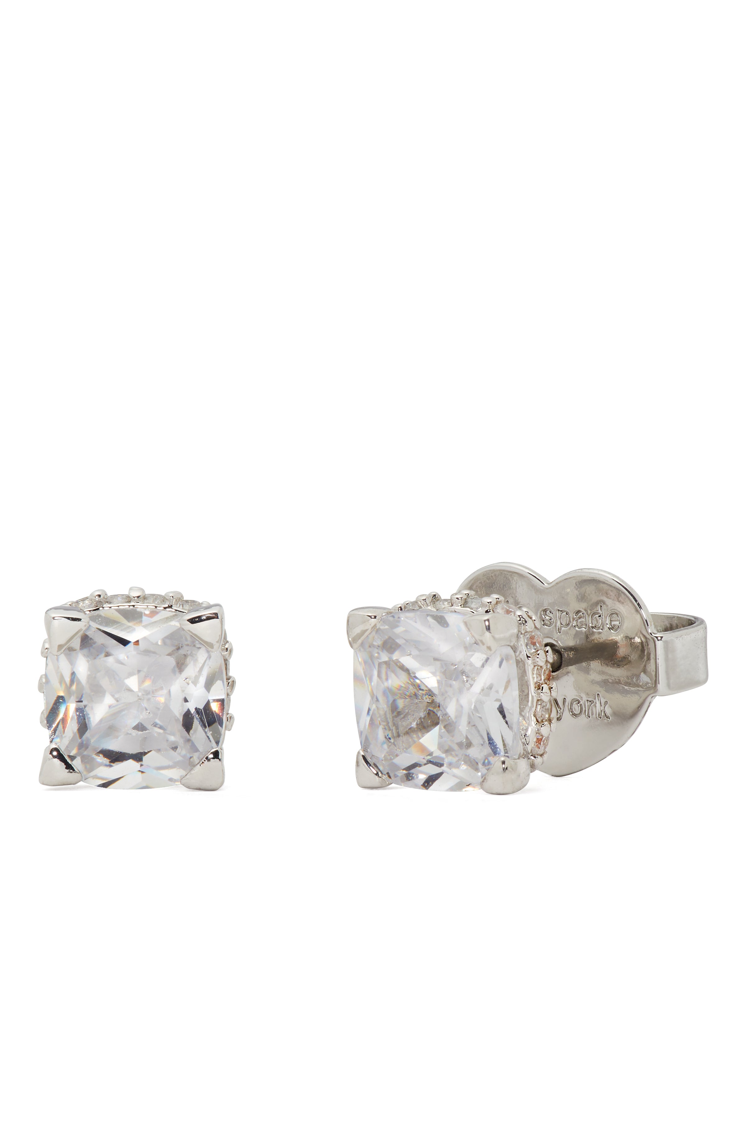 little luxuries 6mm square studs