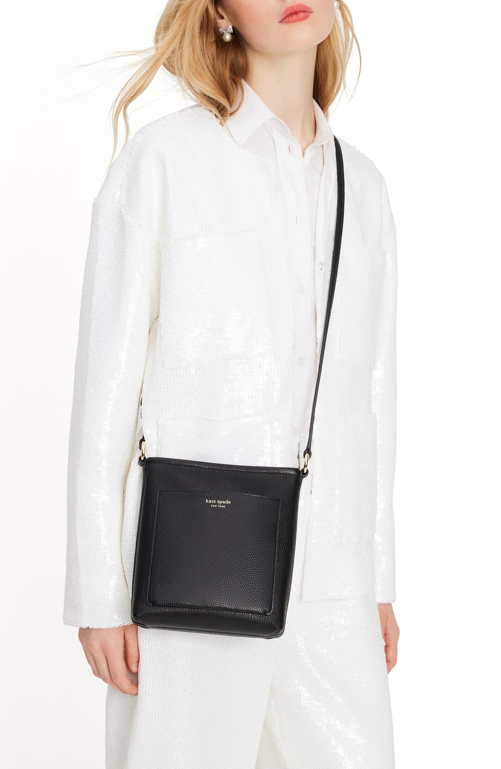Ava Pebbled Leather Small Swingpack