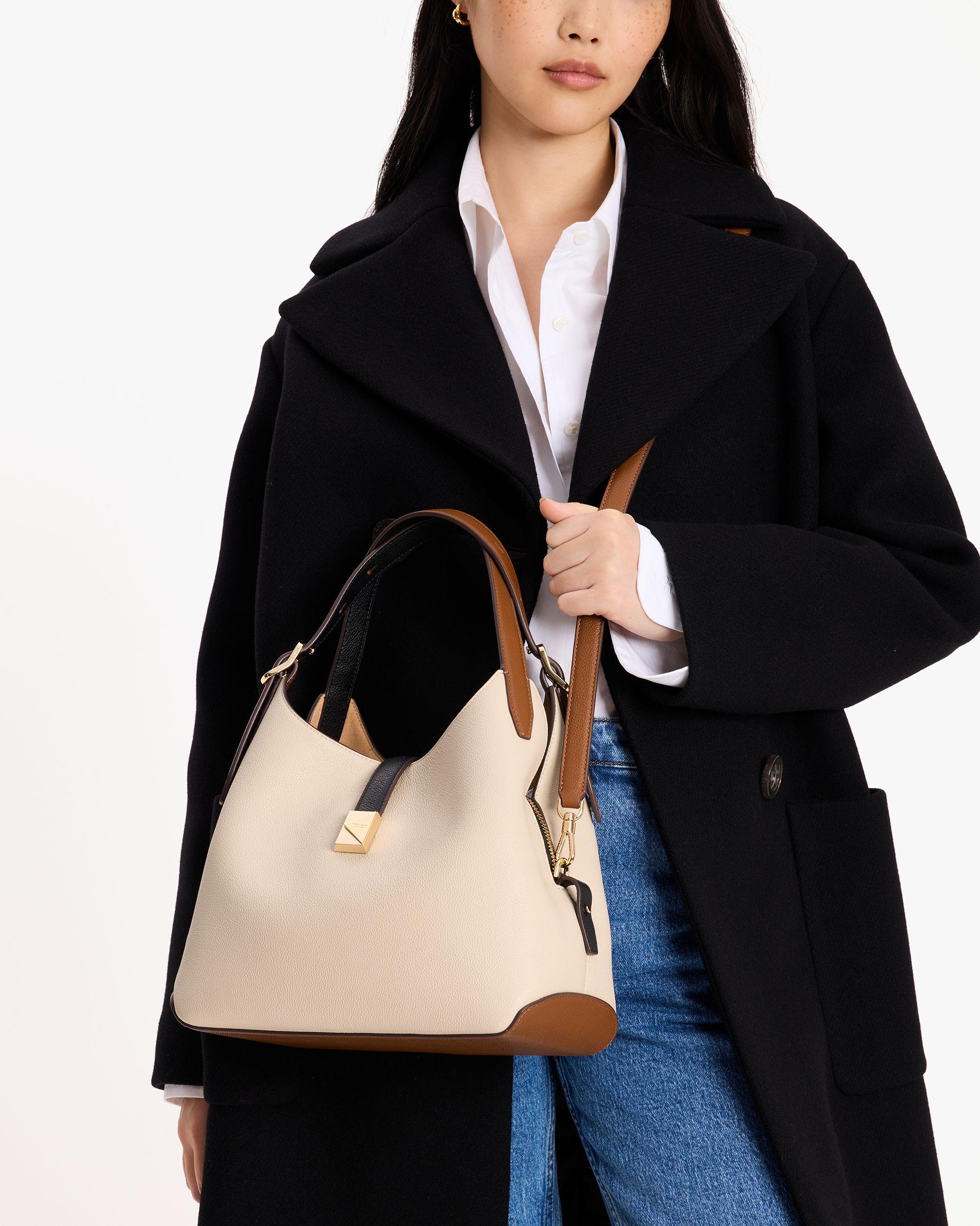 Deco Colorblocked Crossbody Tote