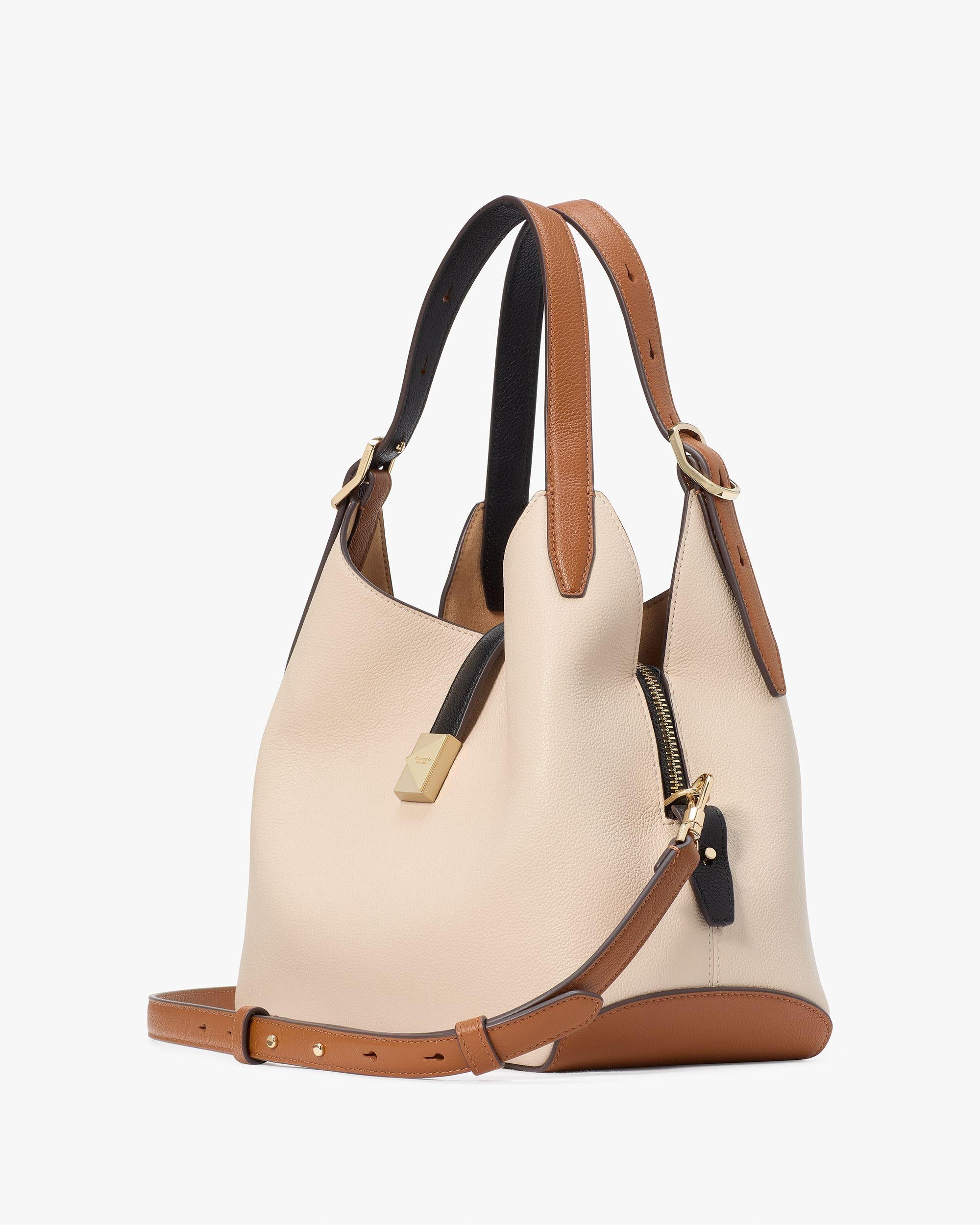 Deco Colorblocked Crossbody Tote