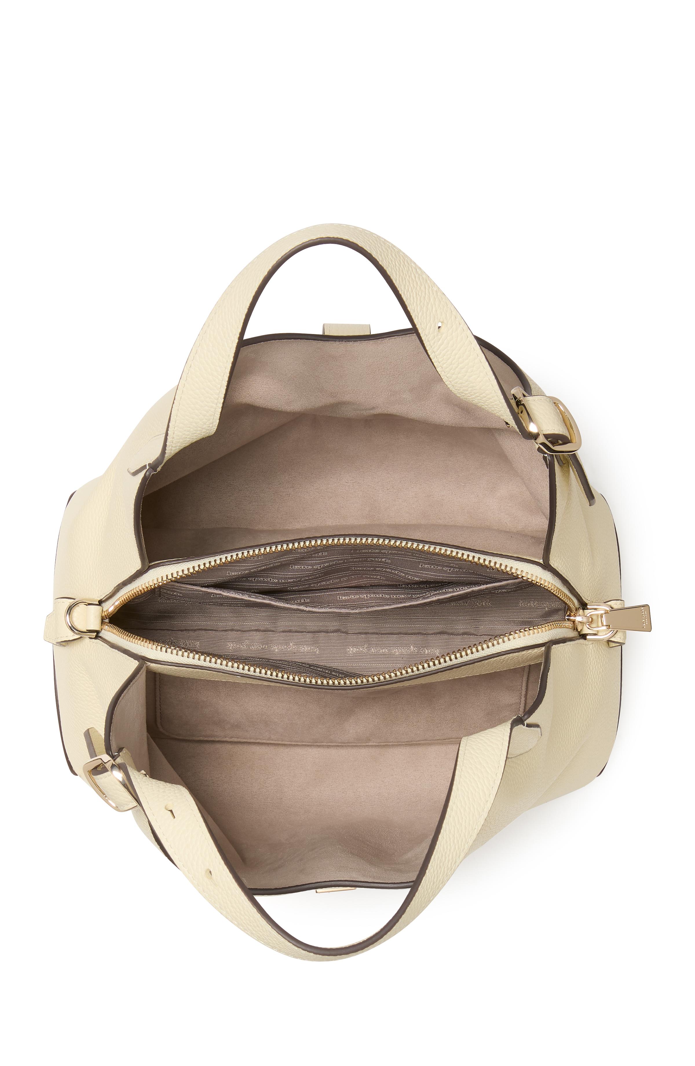 KI557-Deco Crossbody Tote-Sweet Cream