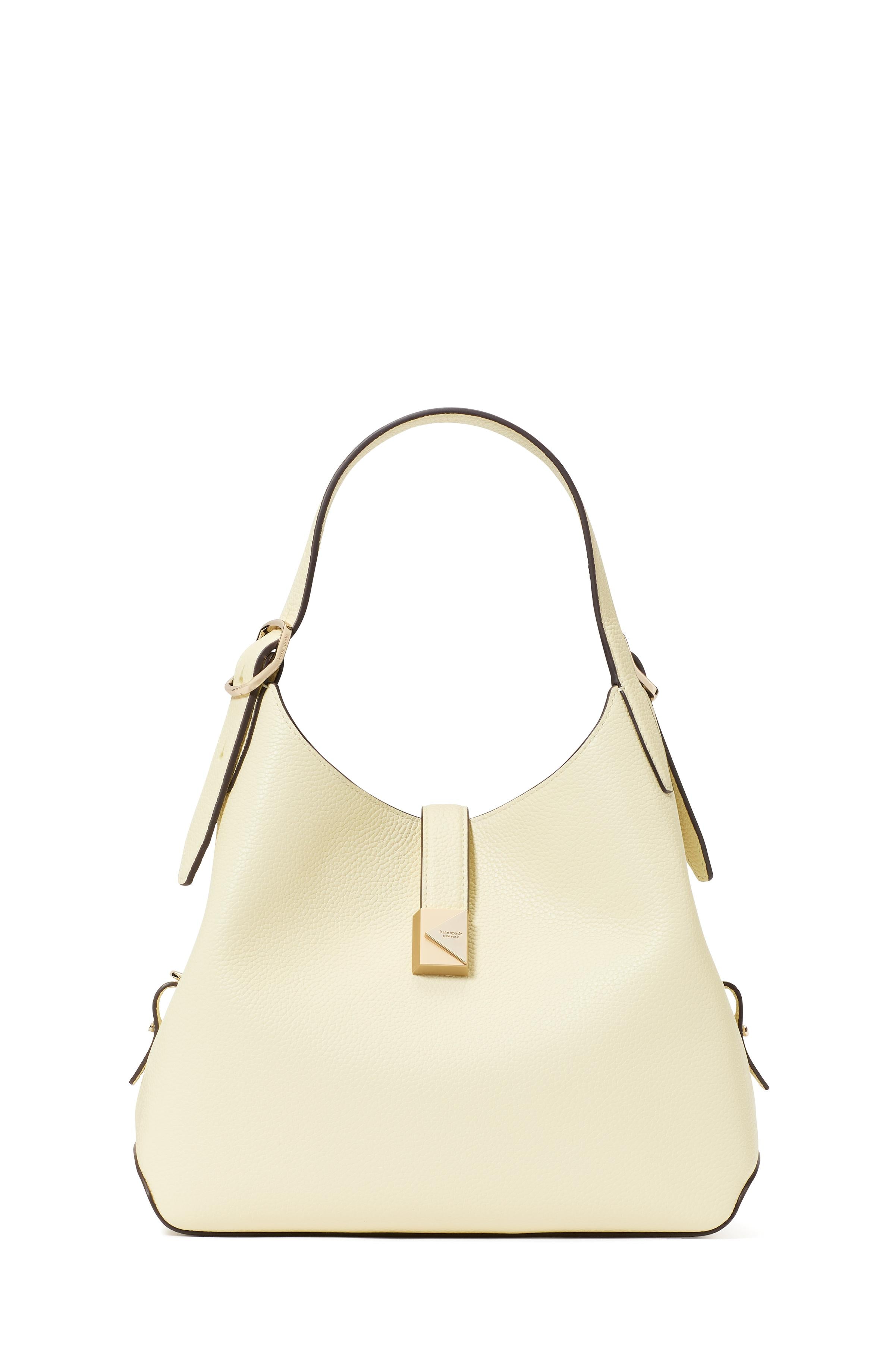 KI557-Deco Crossbody Tote-Sweet Cream