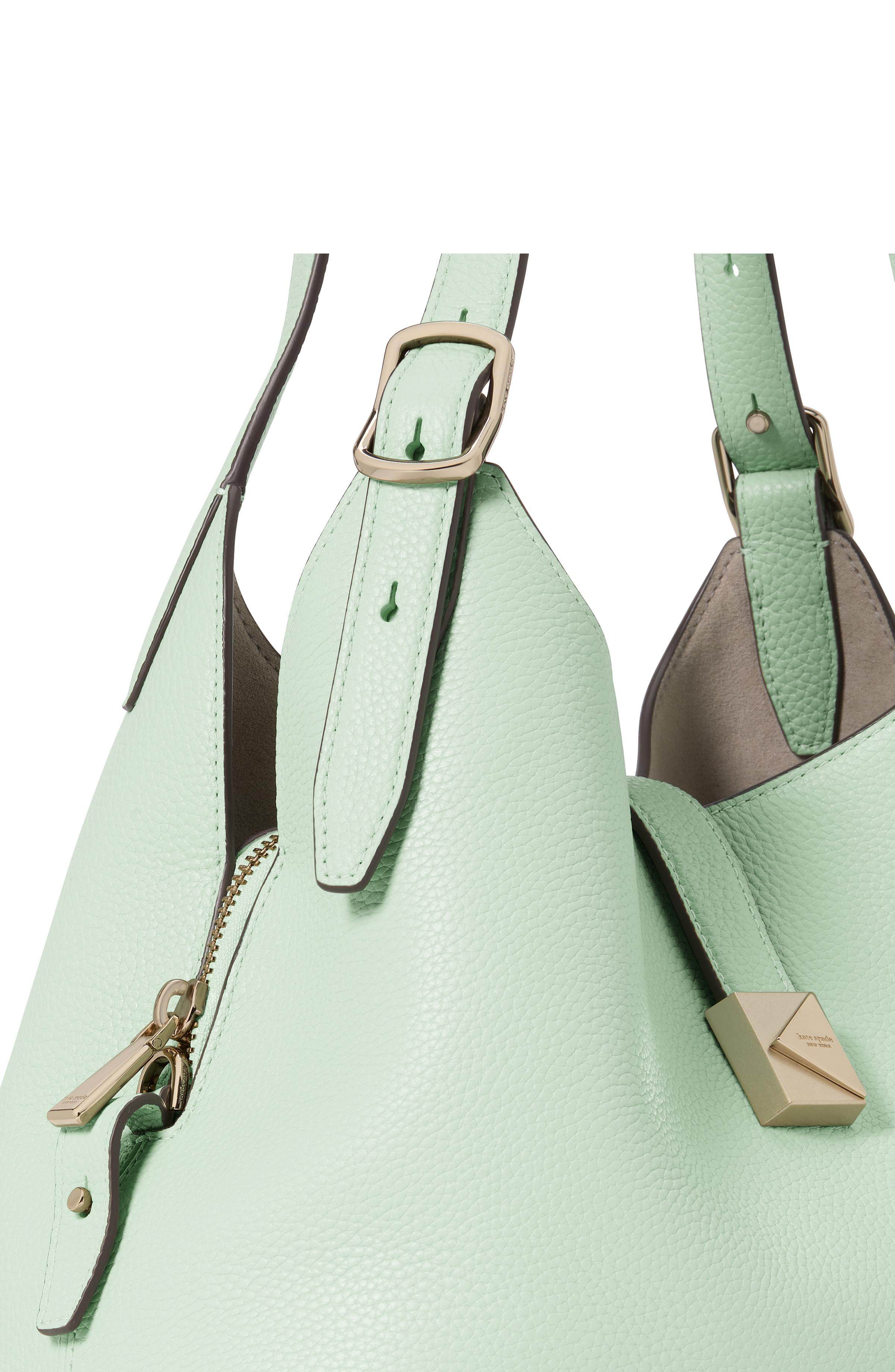 KI557-Deco Crossbody Tote-Pistachio Ice