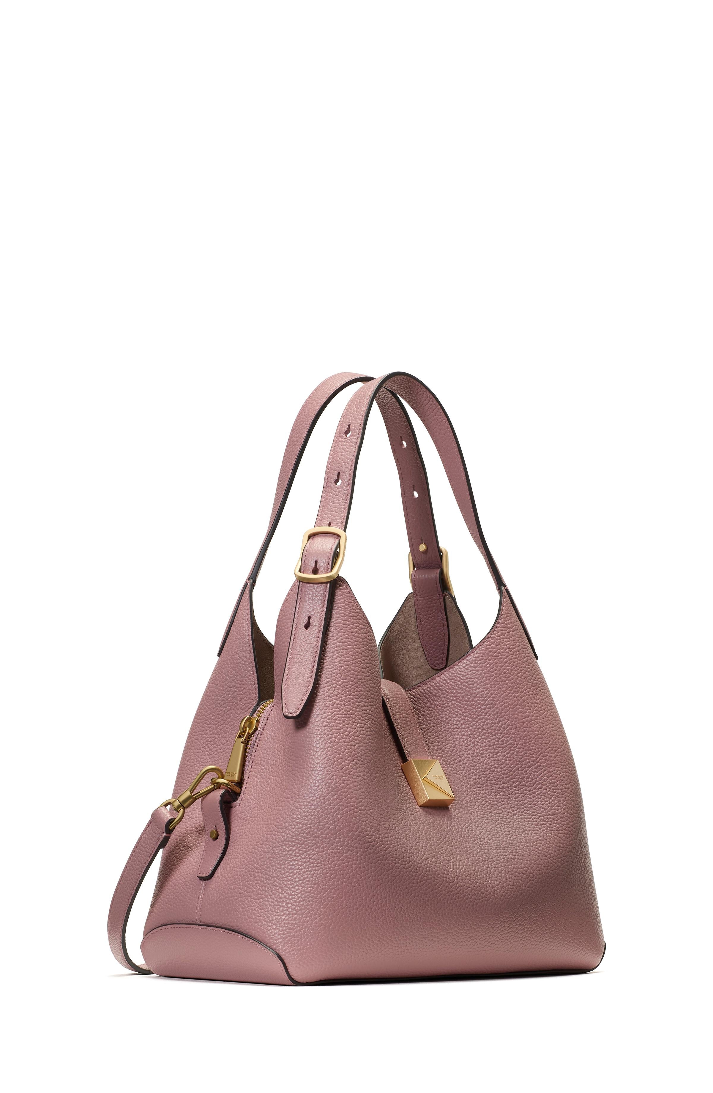KI557-Deco Crossbody Tote-Dusk Rose