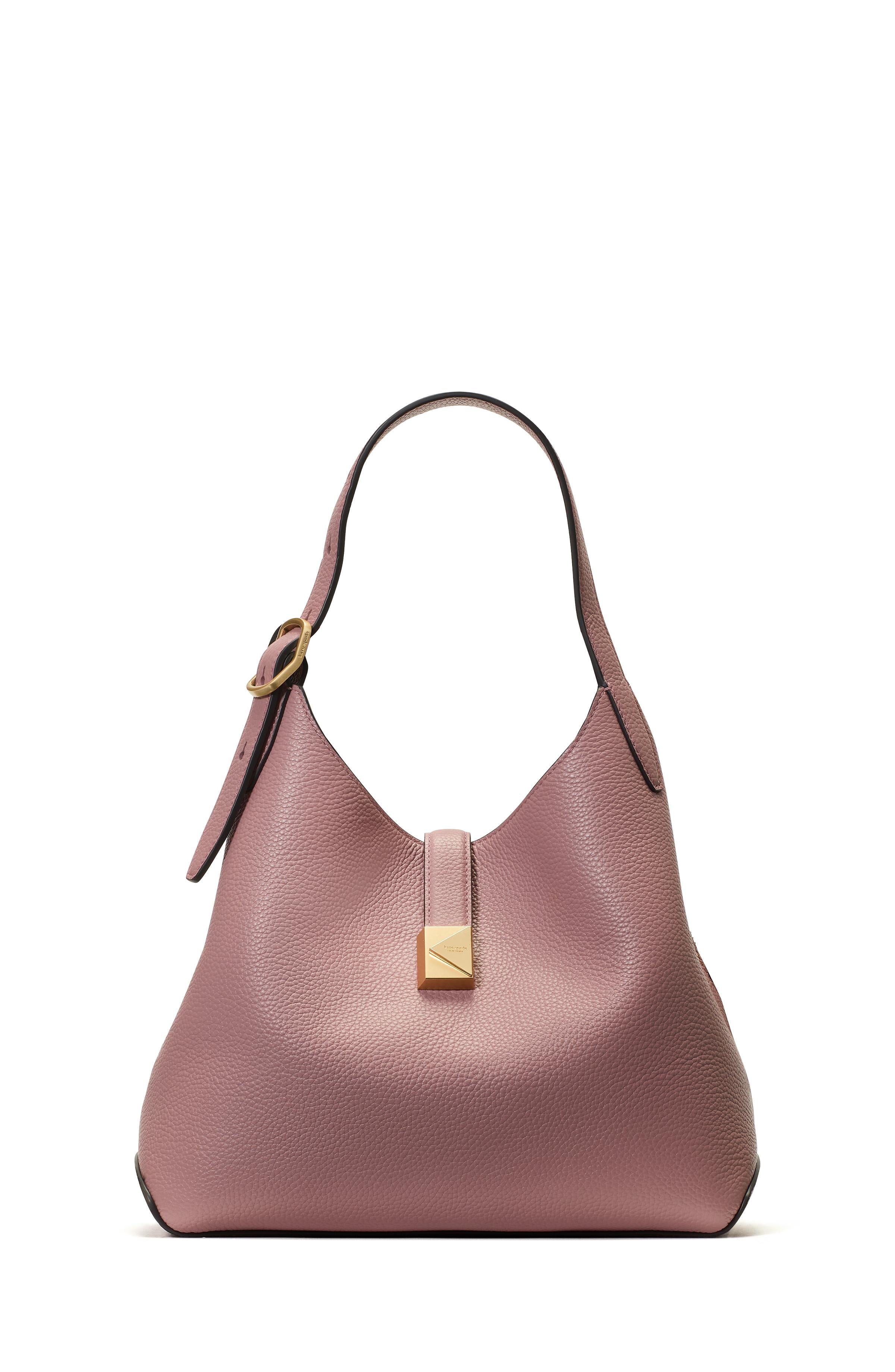 KI557-Deco Crossbody Tote-Dusk Rose