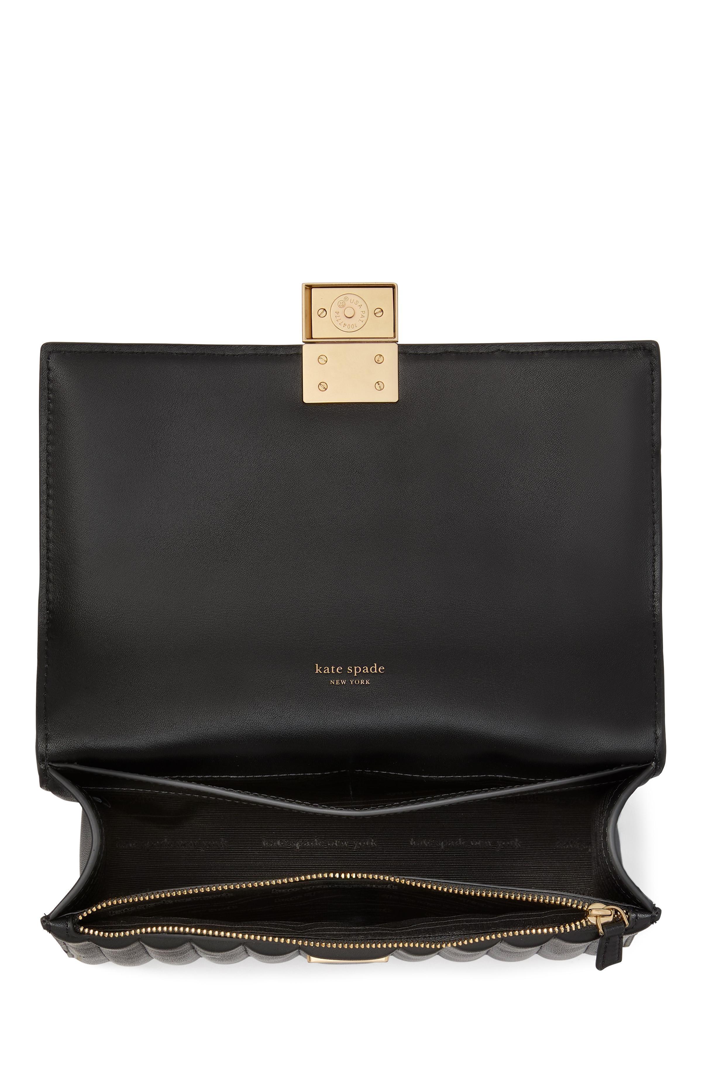 Deco Quilted Chain Shoulder Bag