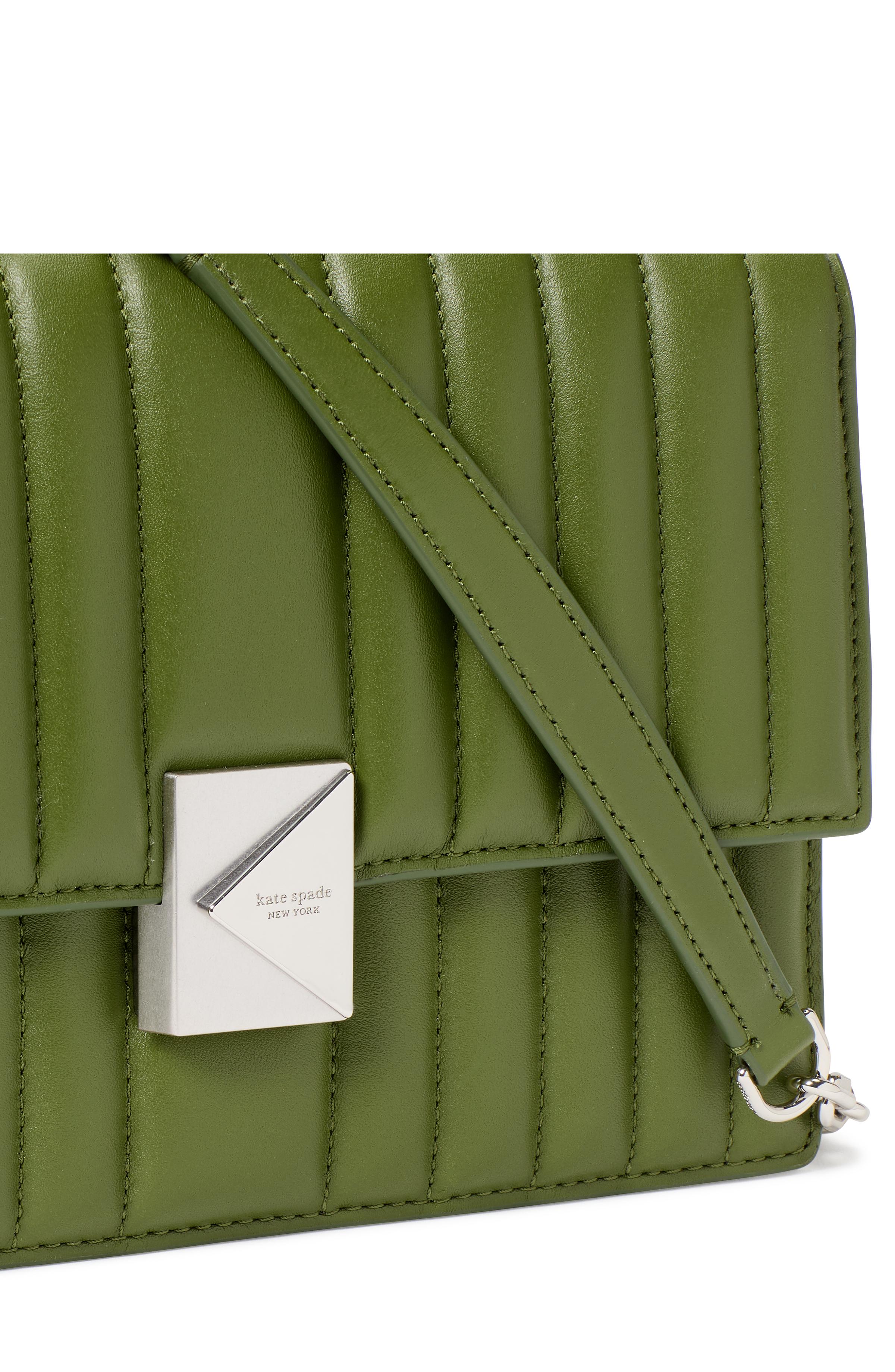 Deco Quilted Chain Shoulder Bag