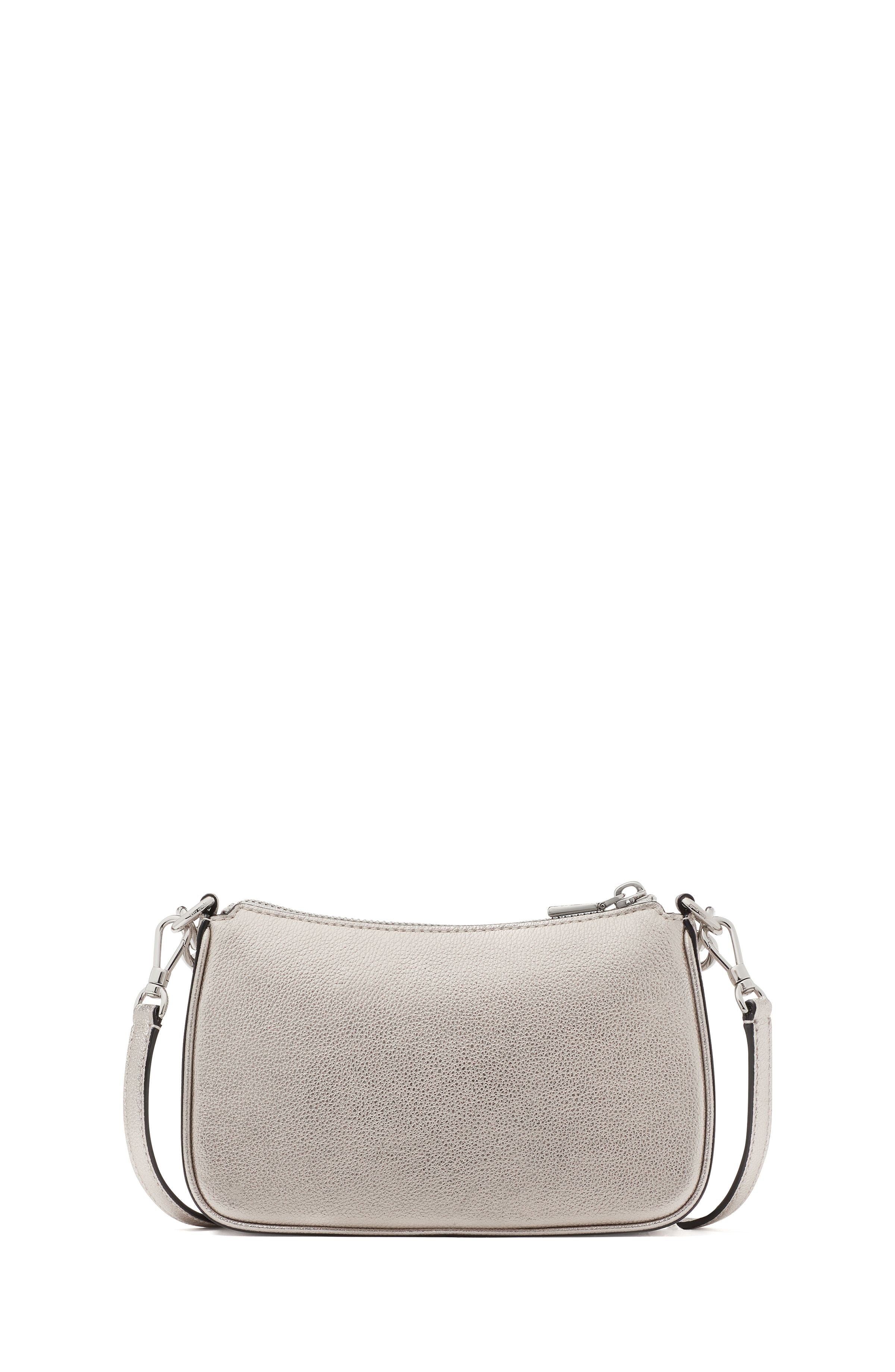 jolie metallic small convertible crossbody