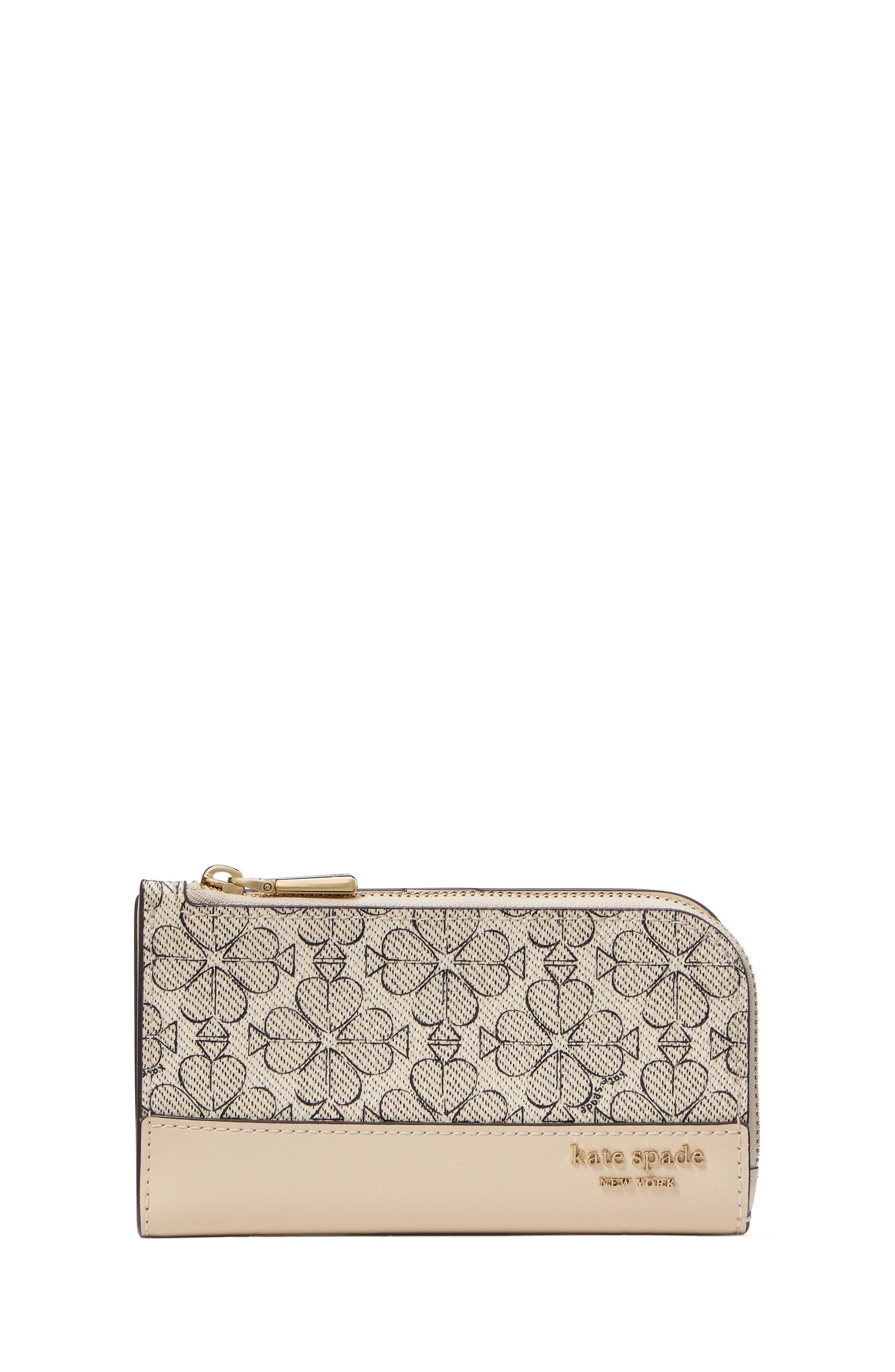 Spade Flower Small Slim Bifold Wallet