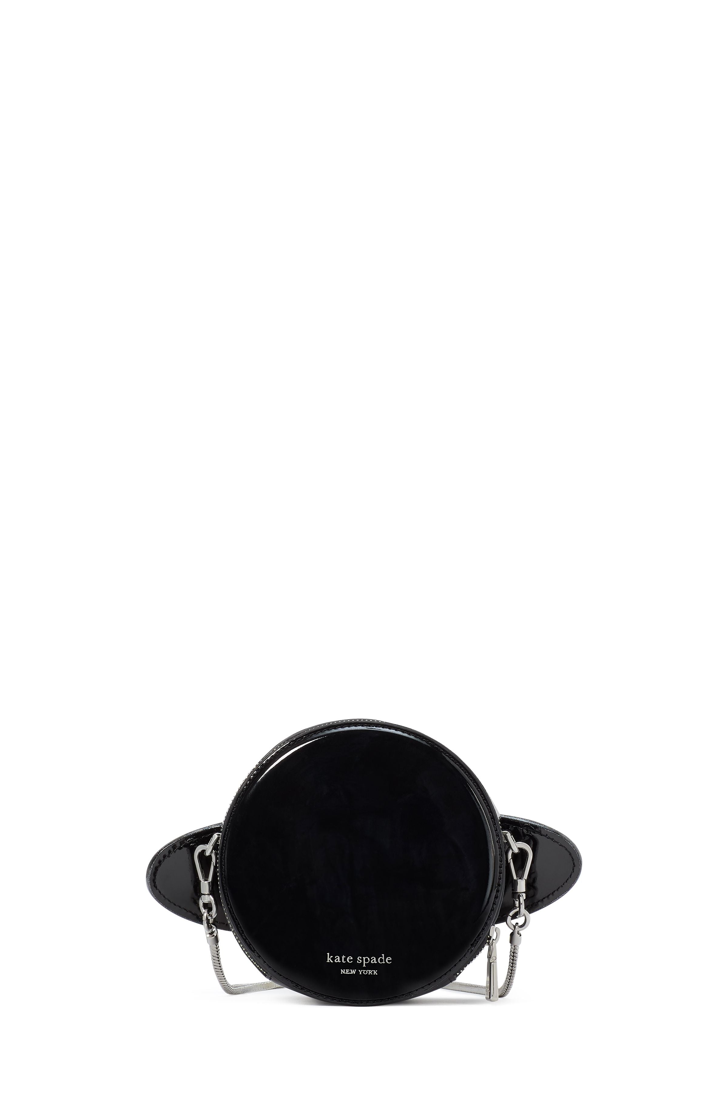 Spaced Out Embellished Metallic Micro Crossbody
