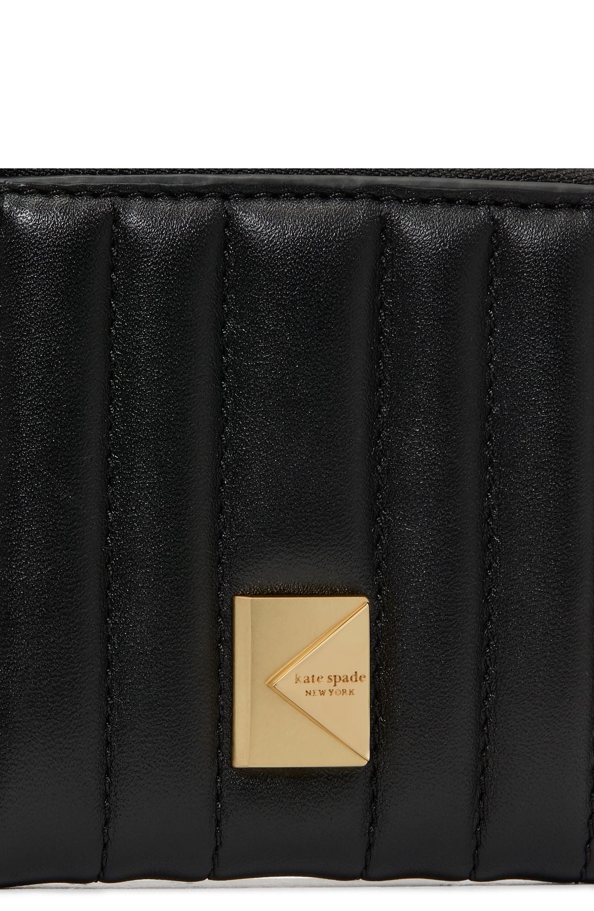 Deco Quilted Coin Card Case Wristlet