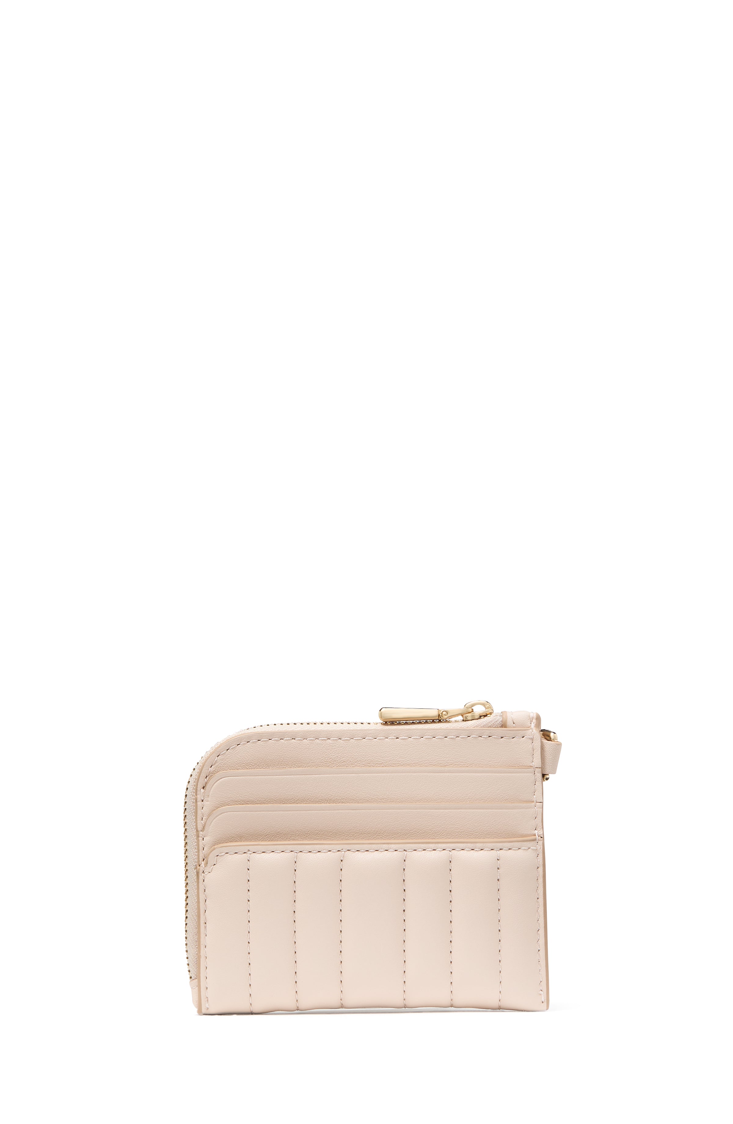 Deco Quilted Coin Card Case Wristlet