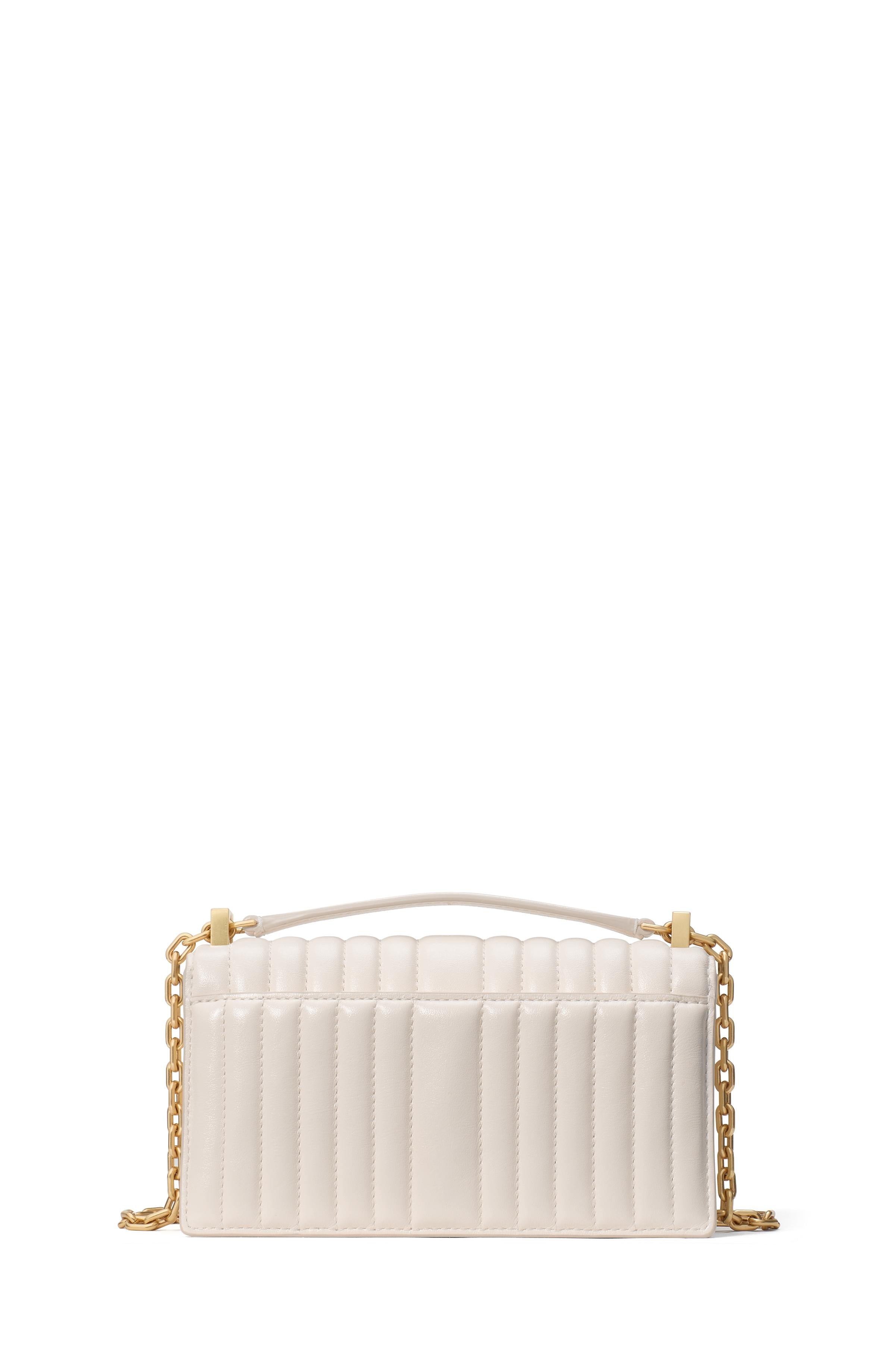 Deco Quilted Mini Flap Chain Crossbody