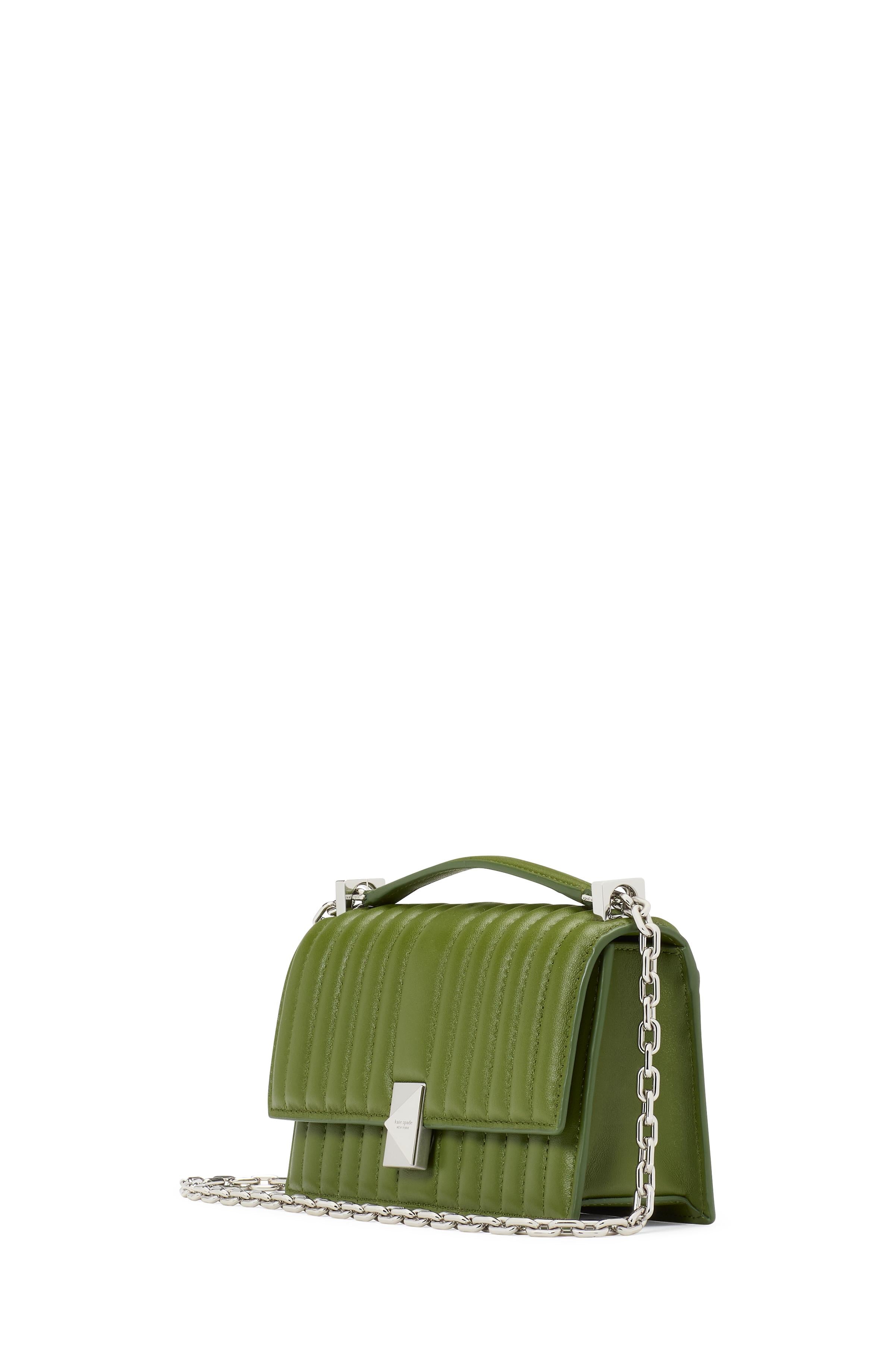 Deco Quilted Mini Flap Chain Crossbody