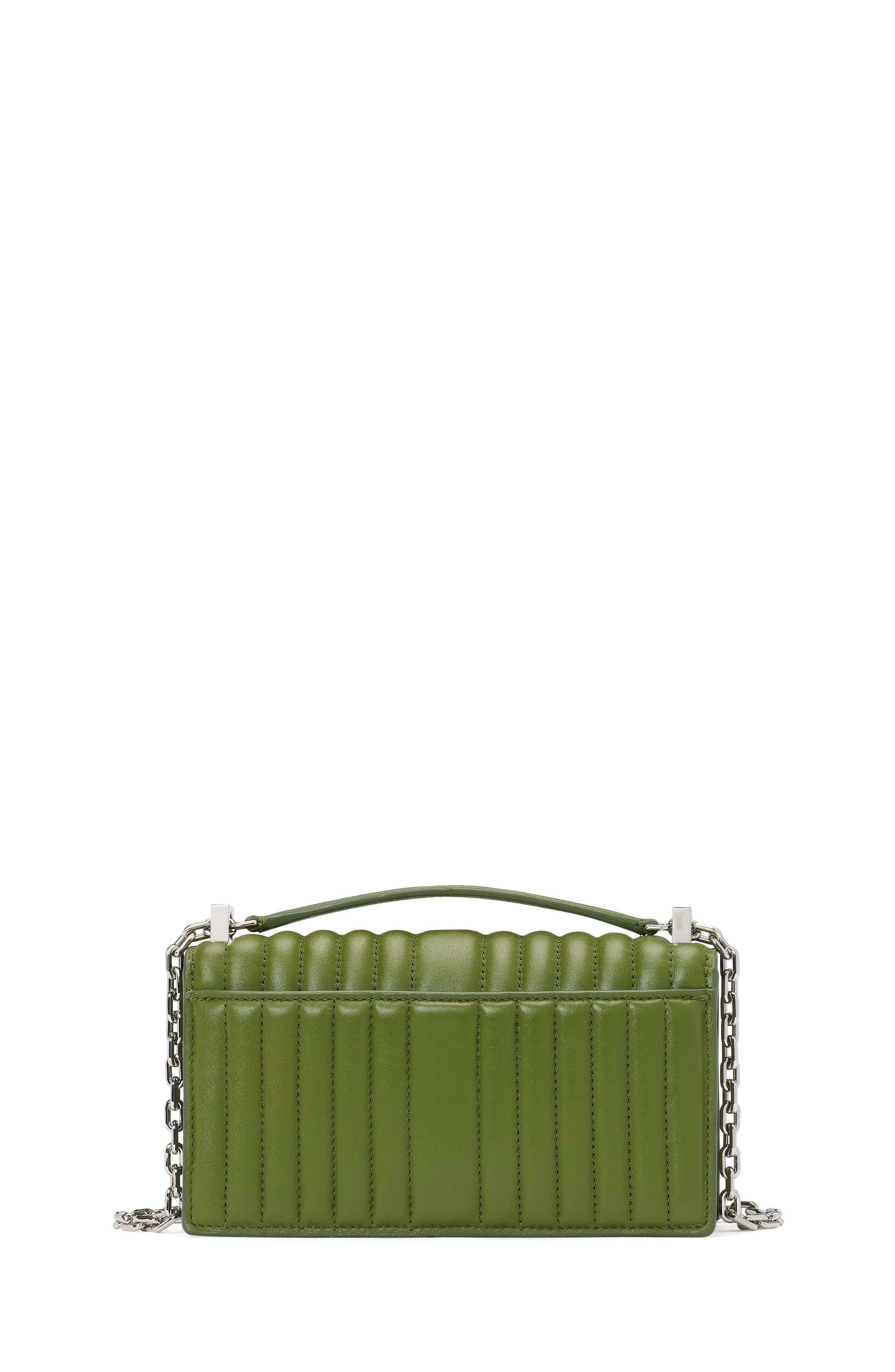 Deco Quilted Mini Flap Chain Crossbody