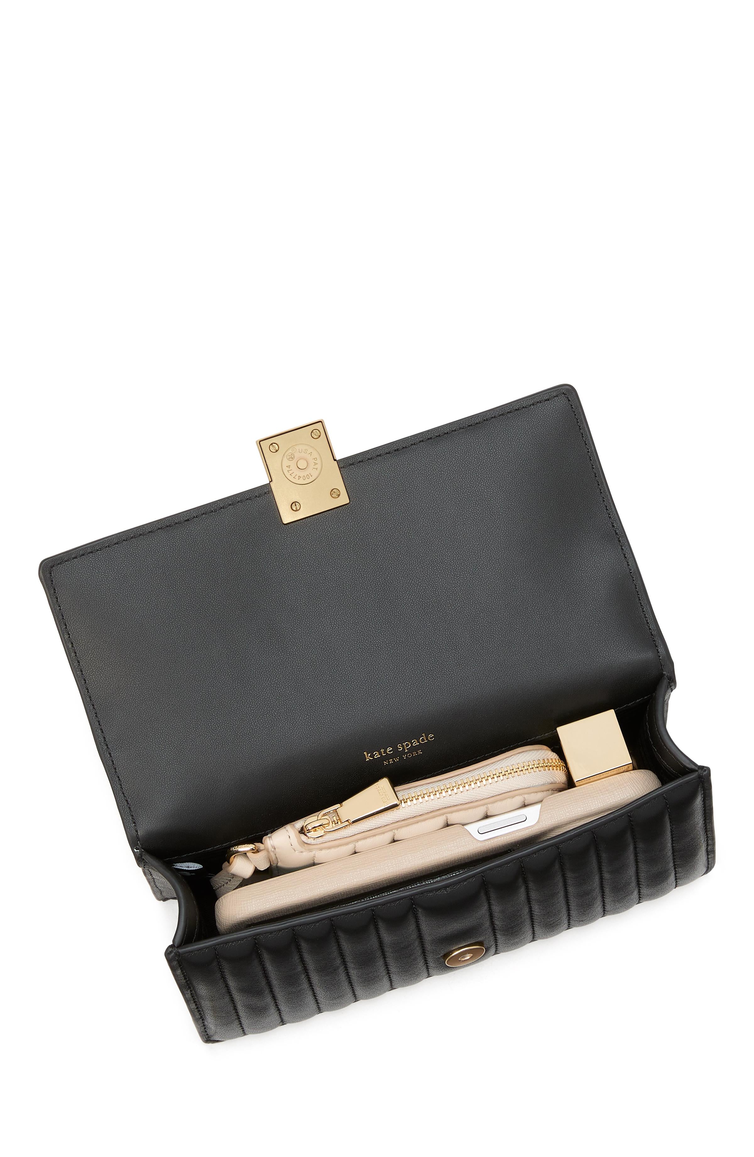 Deco Quilted Mini Flap Chain Crossbody