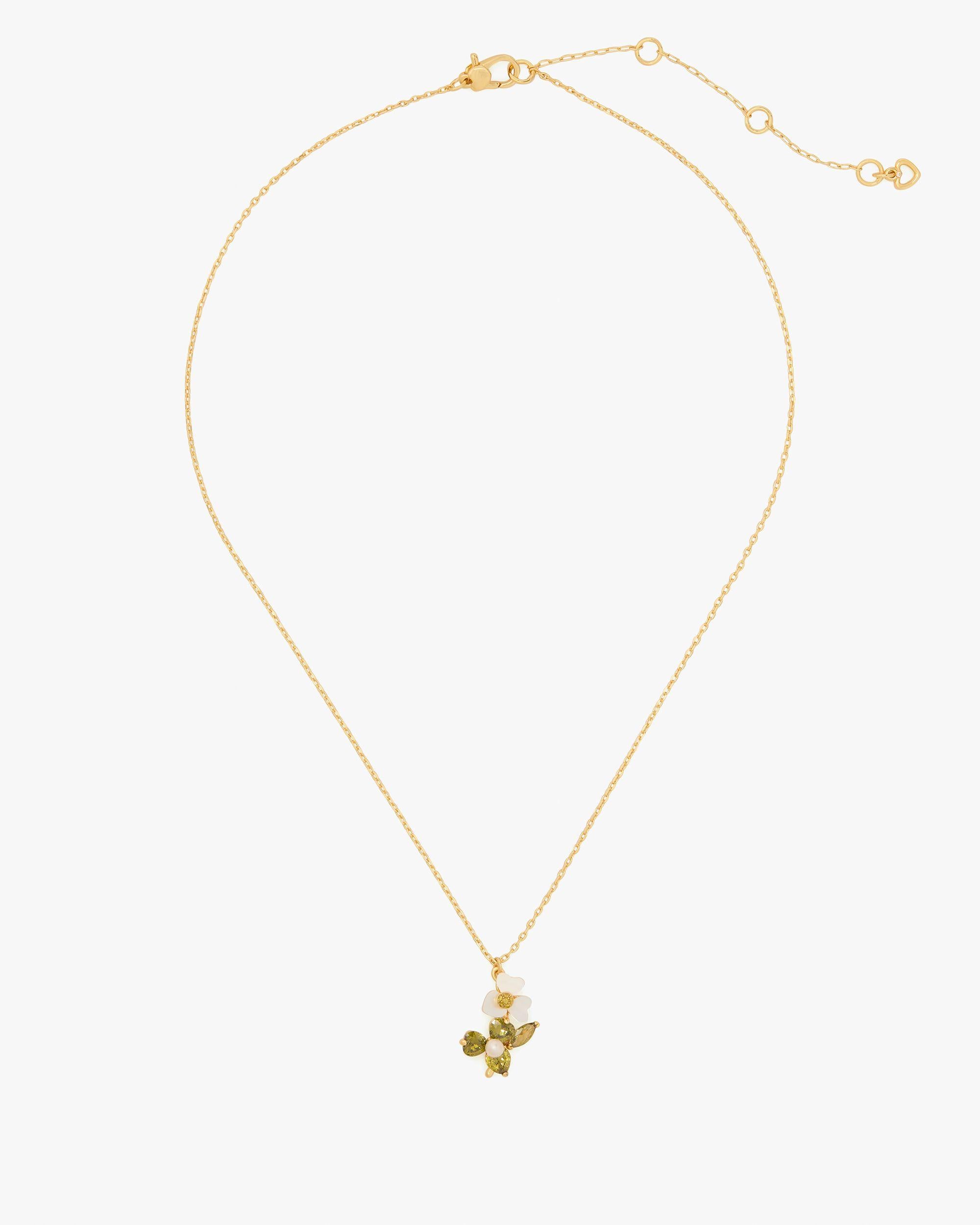 Precious Pansy Pendant