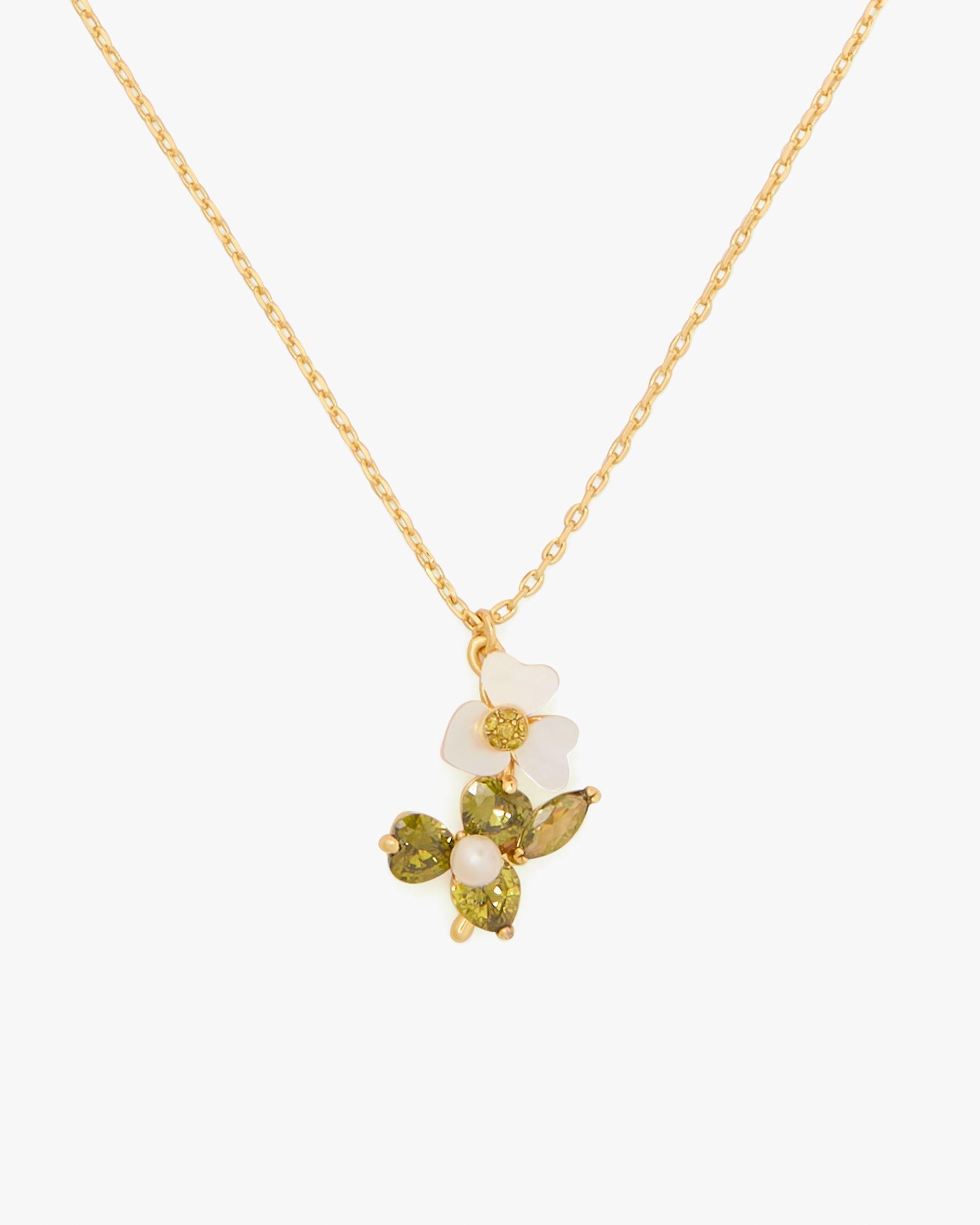 Precious Pansy Pendant