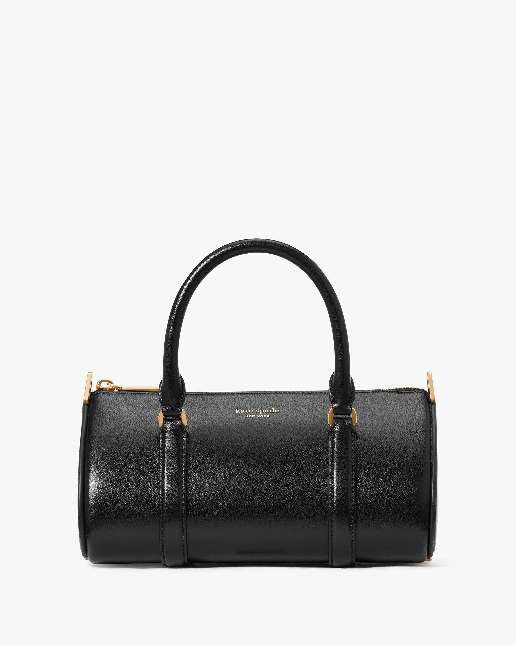 spade icon small barrel bag