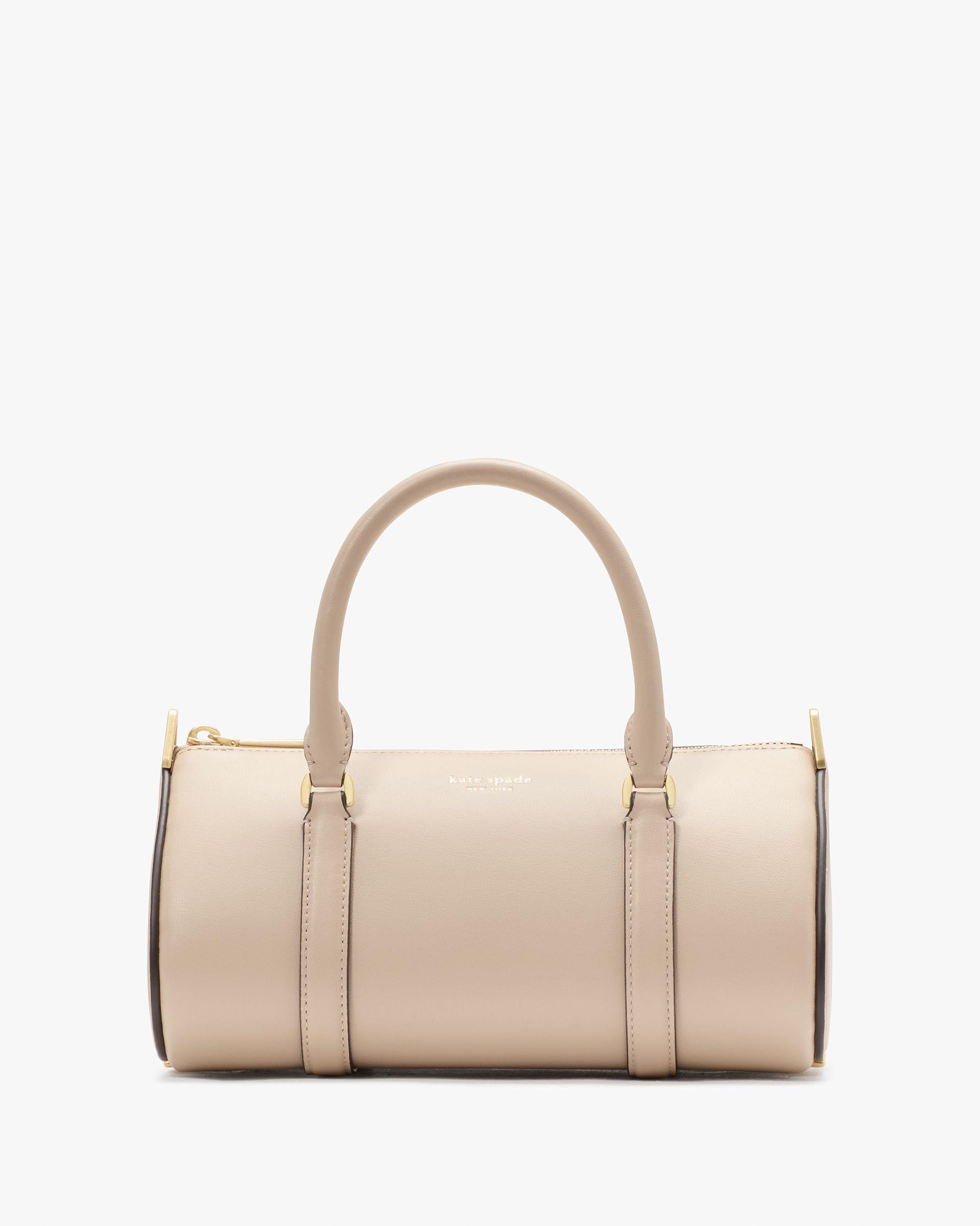 spade icon small barrel bag