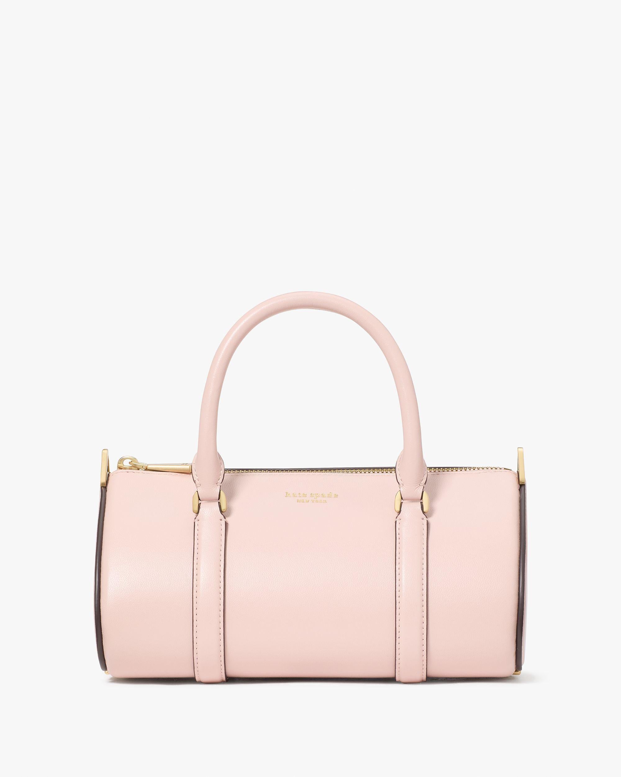 spade icon small barrel bag
