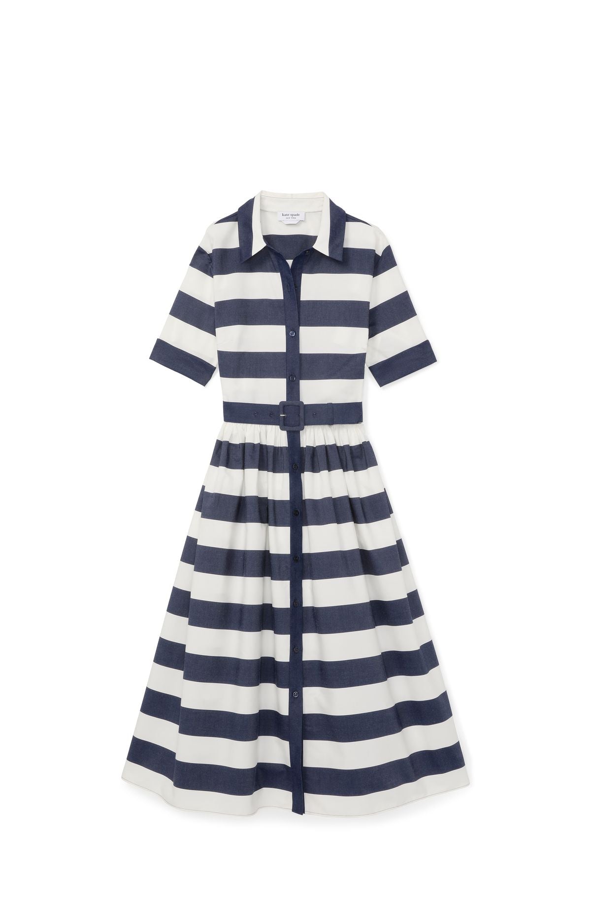 sailor stripe shirtdress
