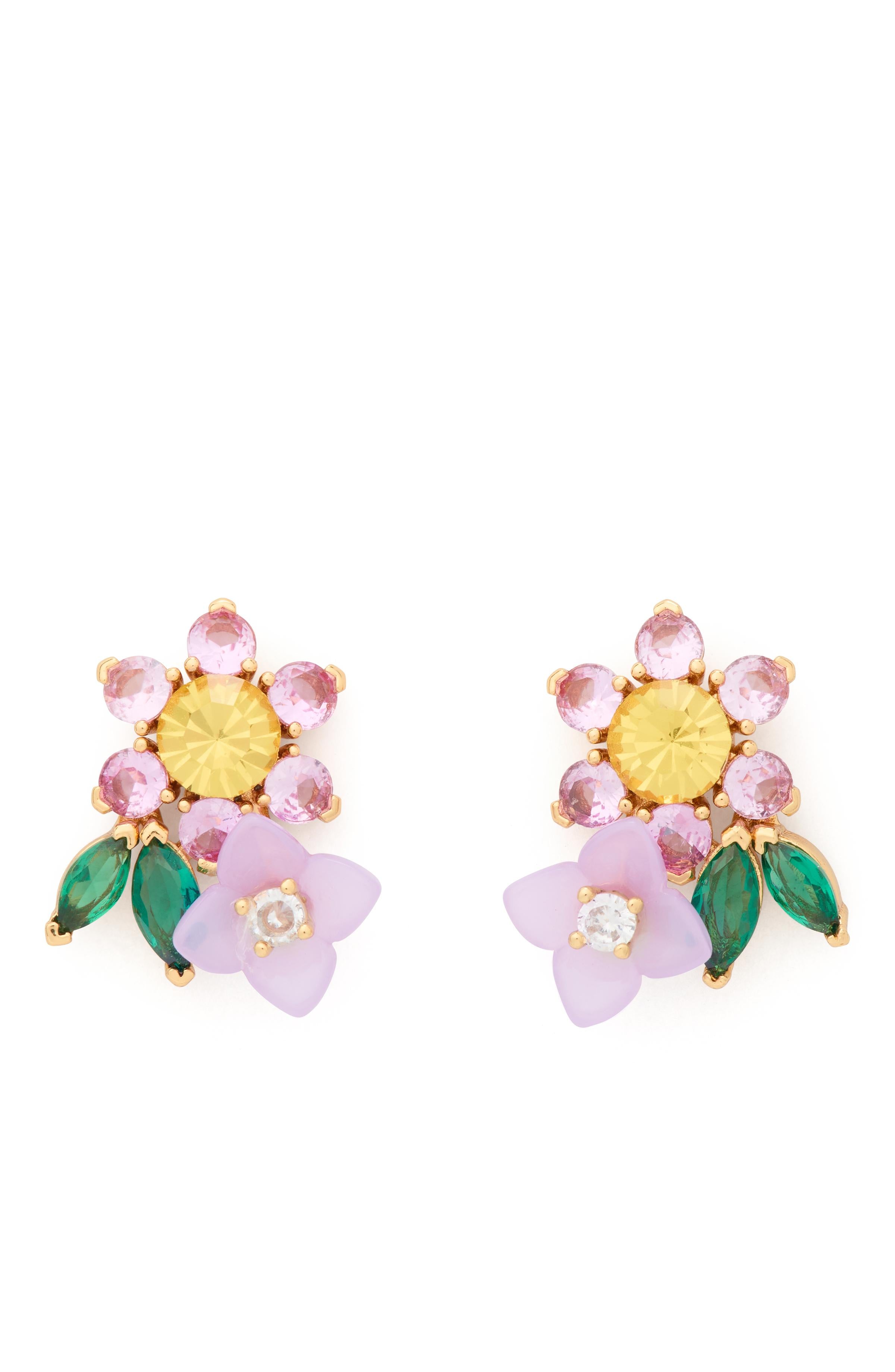 Bursting Blooms Cluster Studs