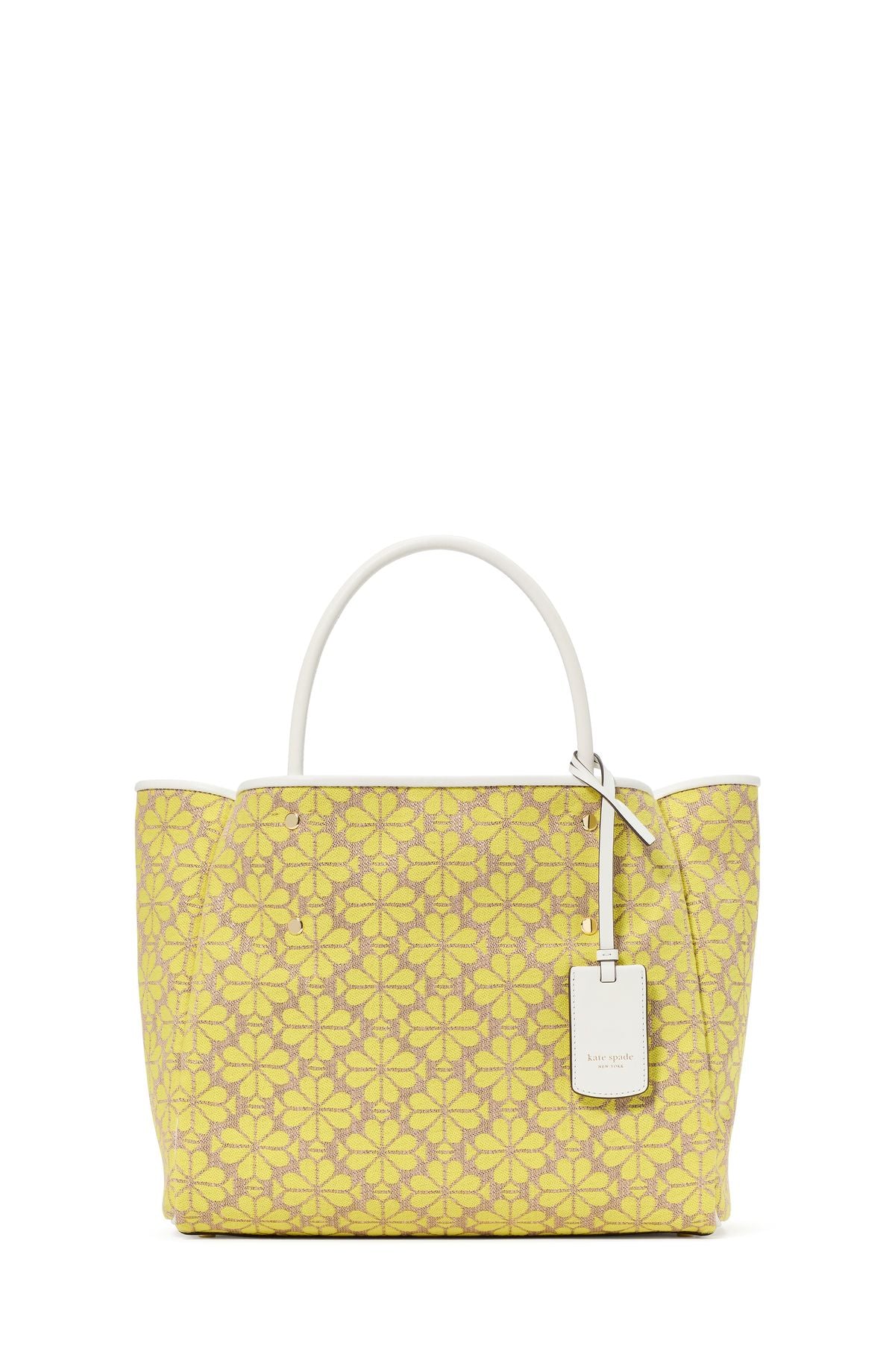spade flower jacquard medium everything tote