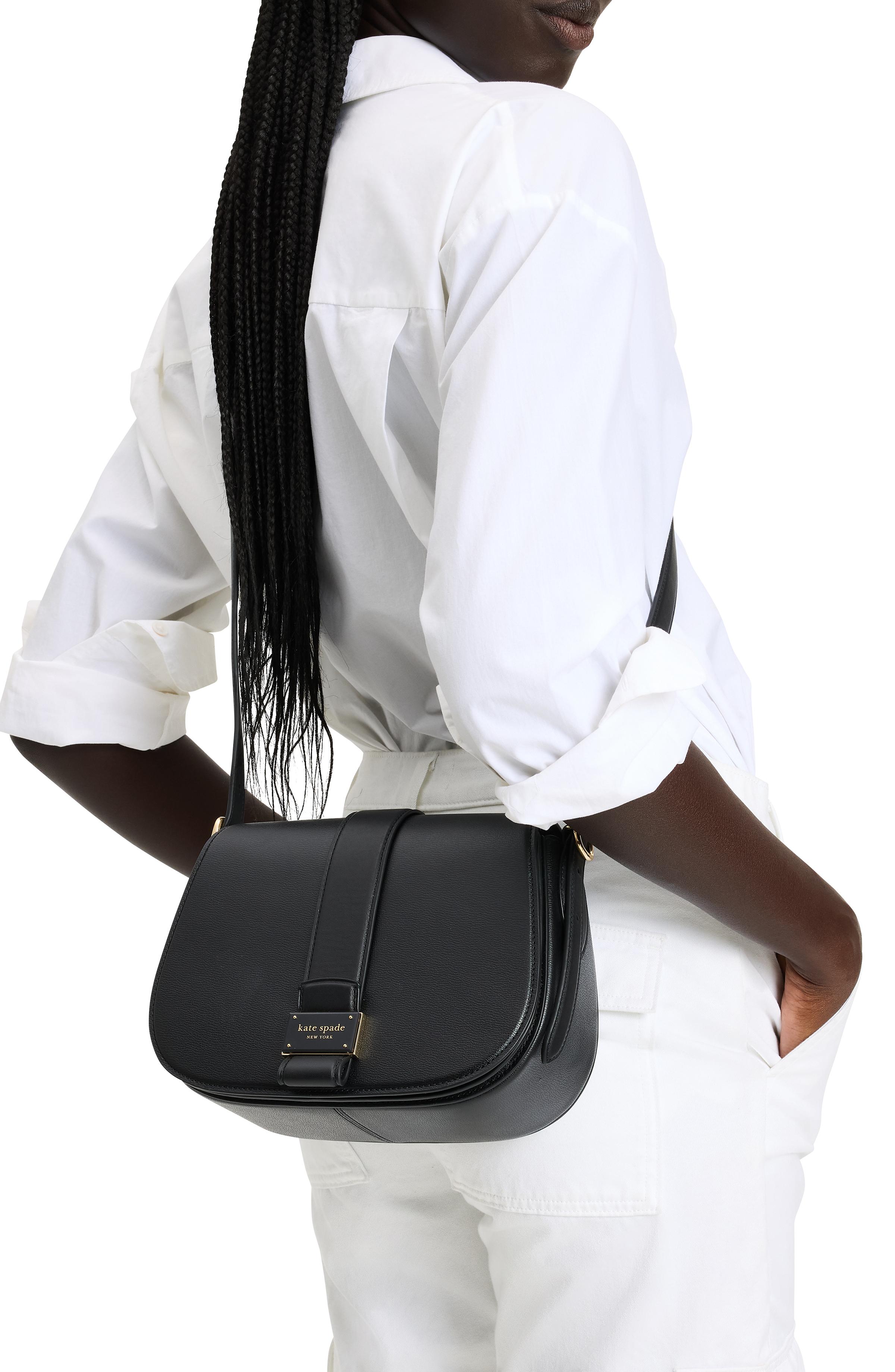 KK817-Nouveau Saddle Bag-Black