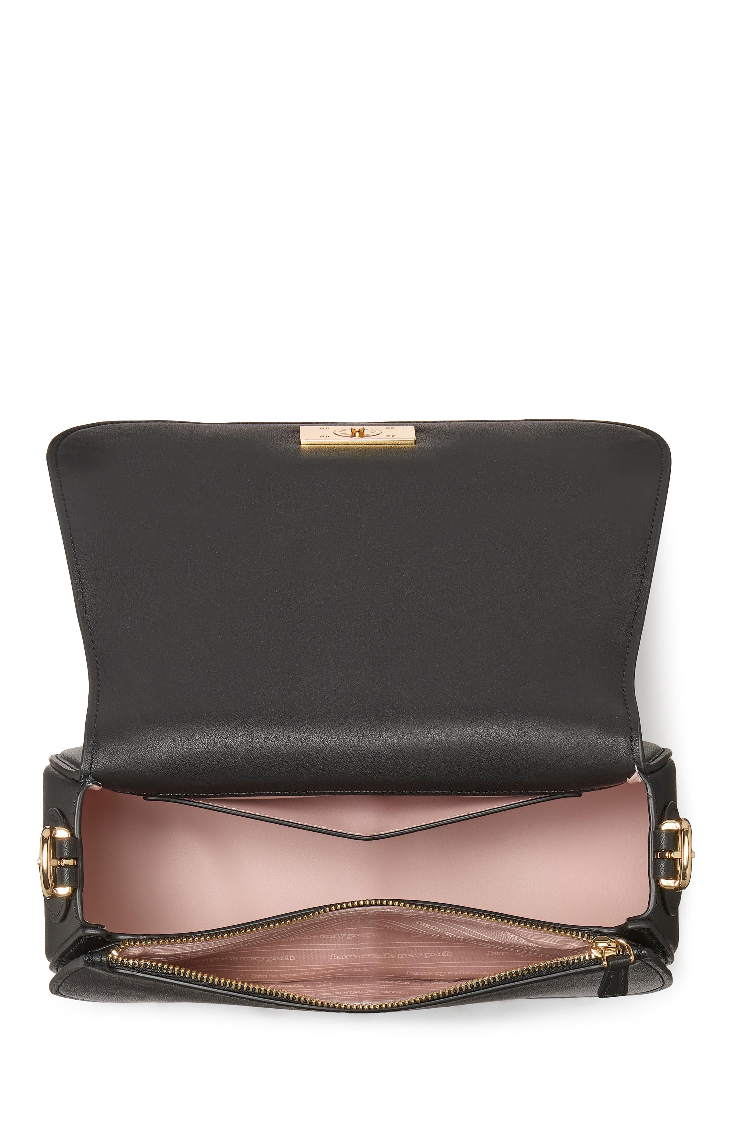 KK817-Nouveau Saddle Bag-Black
