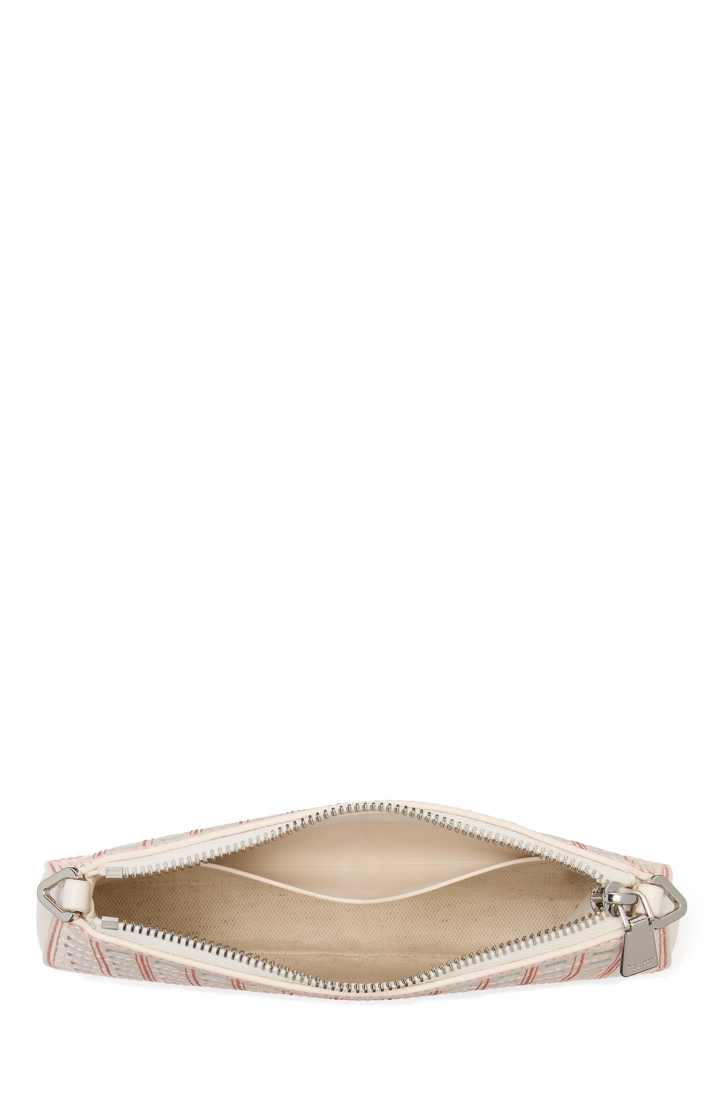 KL581-Grace Perforated Pochette-Cream Multi