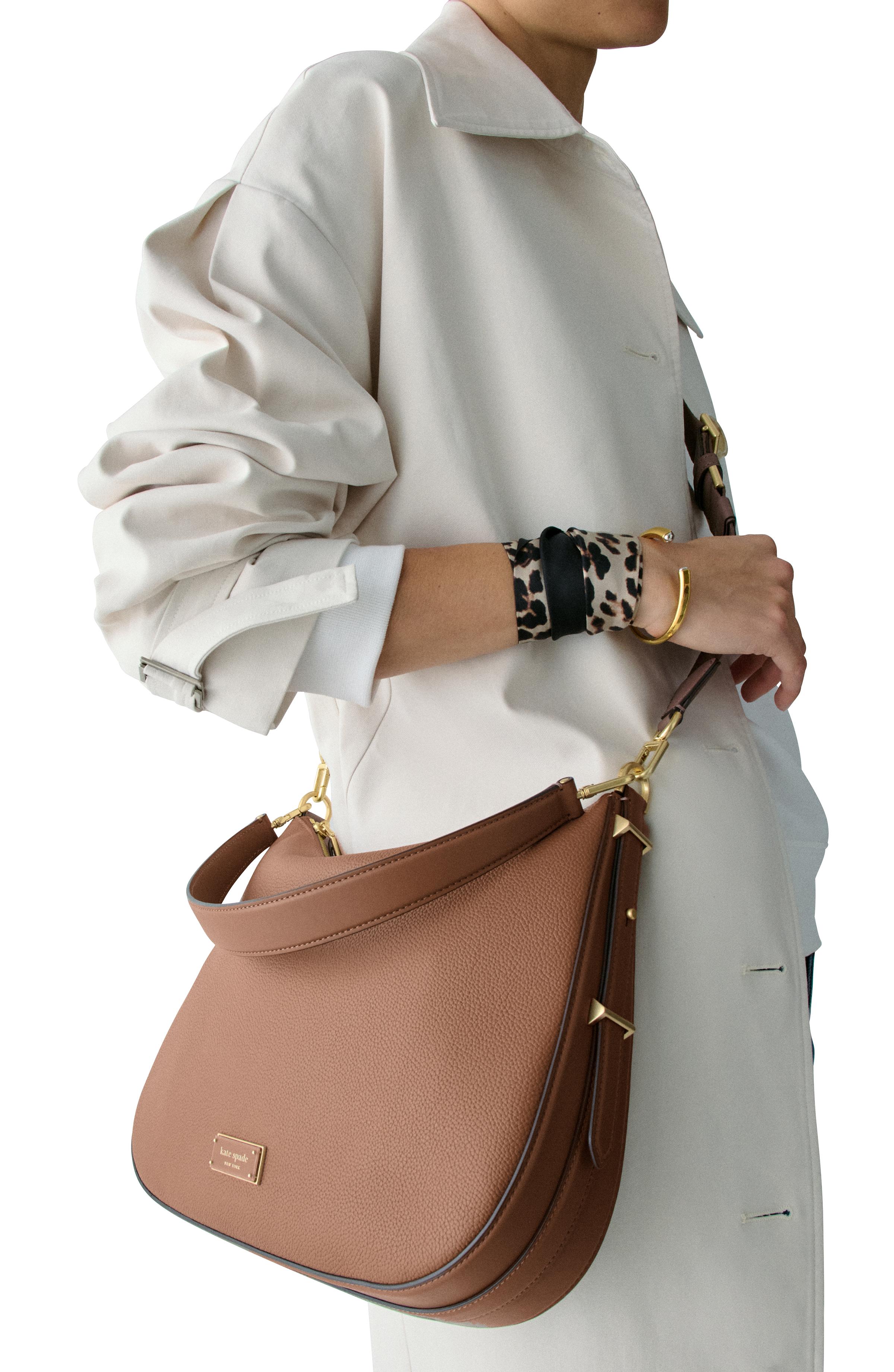 KL677-Liv Large Hobo Bag-Warm Acorn