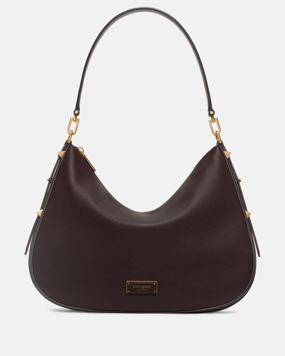 KL677-Liv Large Hobo Bag-Hot Fudge