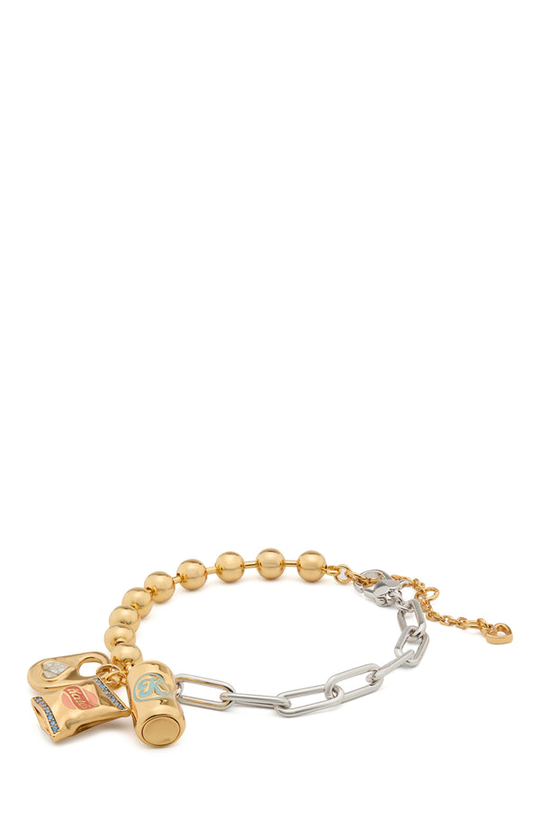 KL776-Snack Time Charm Bracelet-Multi