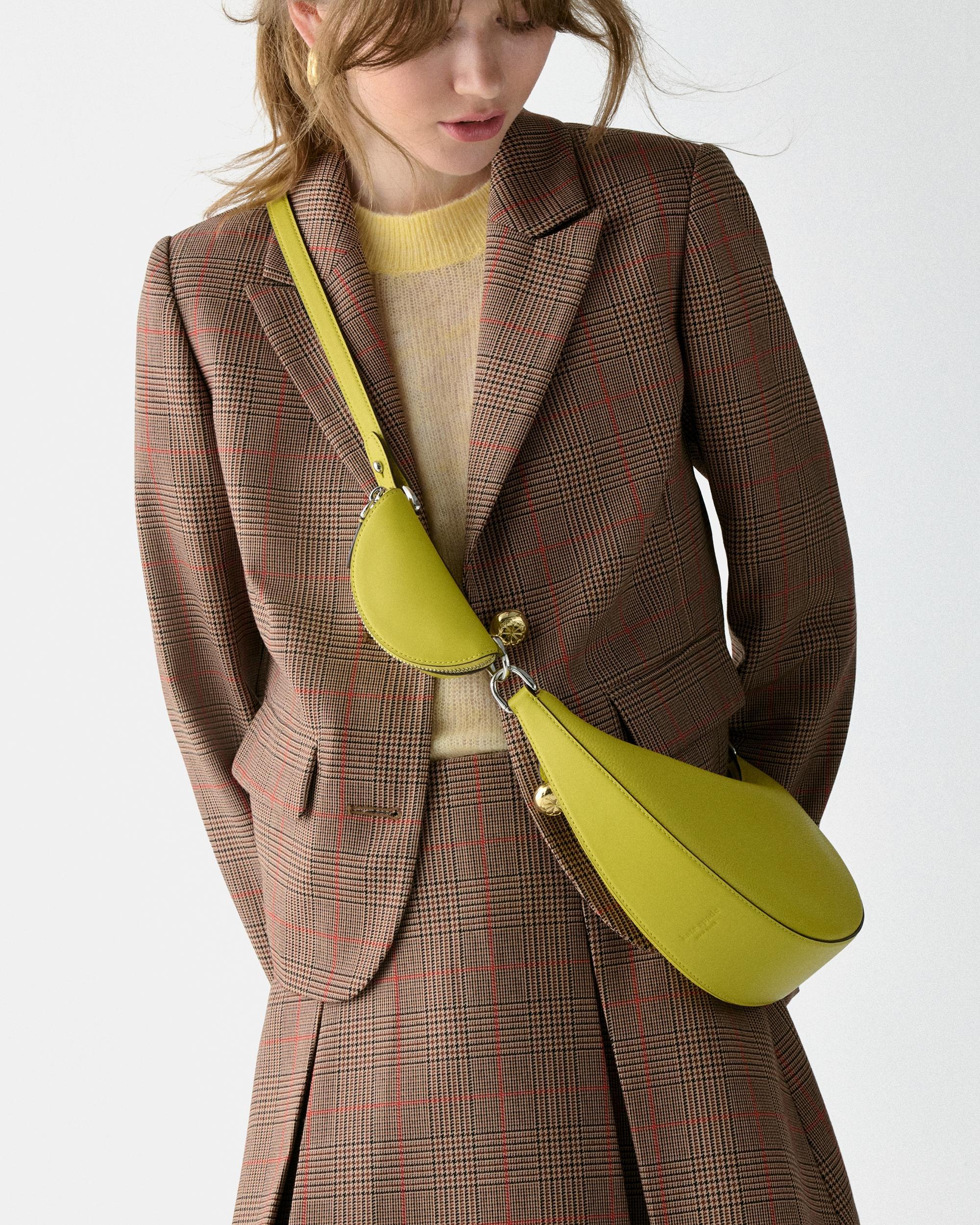 KM218-Duo Crossbody Bag-Lime Slice