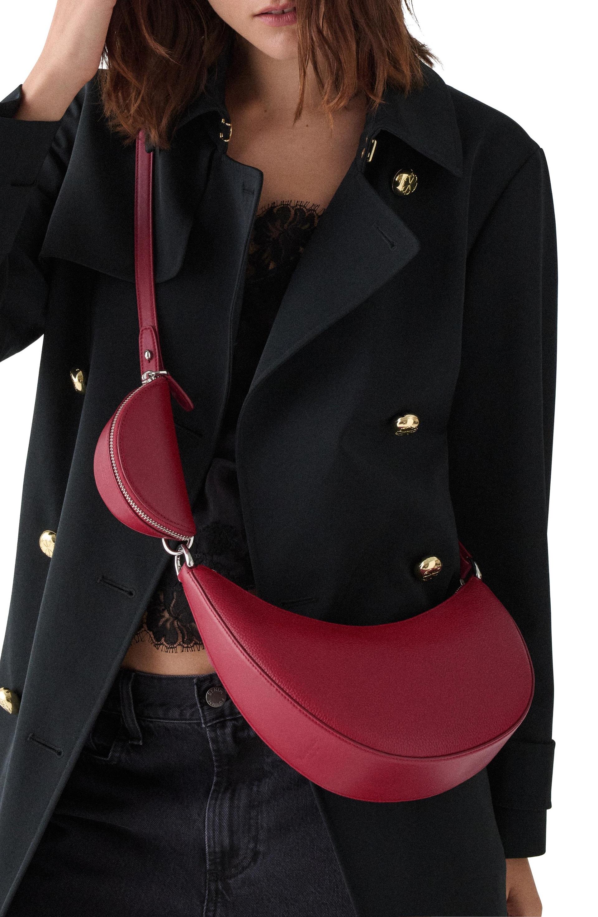 KM218-Duo Crossbody Bag-Red Jam