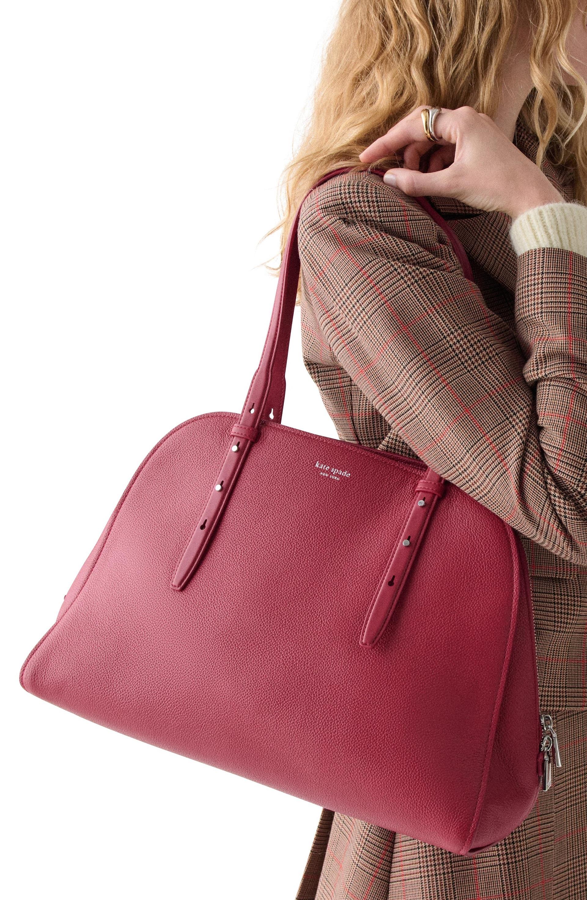 KM285-Maise Carryall Bag-Red Jam